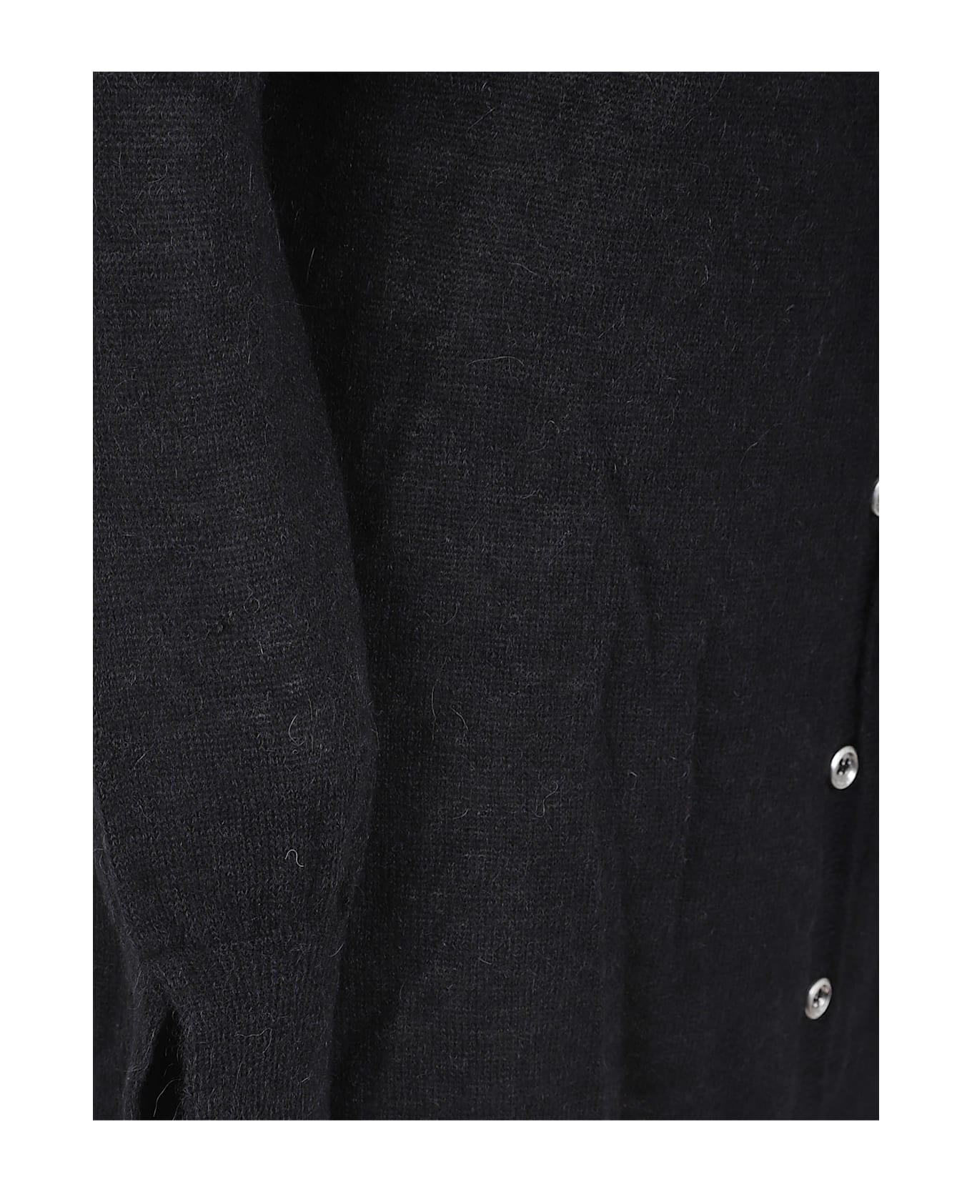 Pinko Sardegna Cardigan Garza Alpaca - Nero Limousine