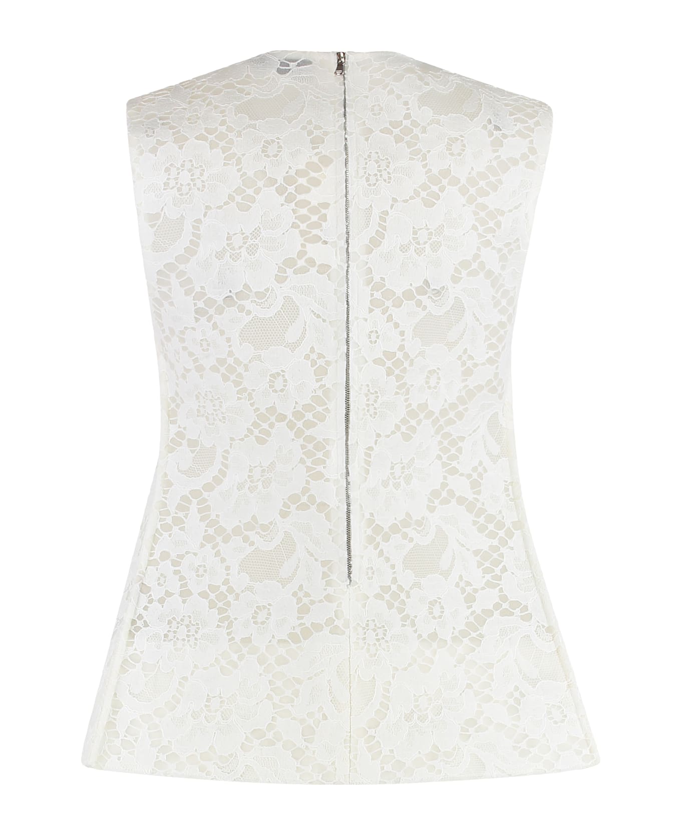 Tory Burch Lace Blouse - White