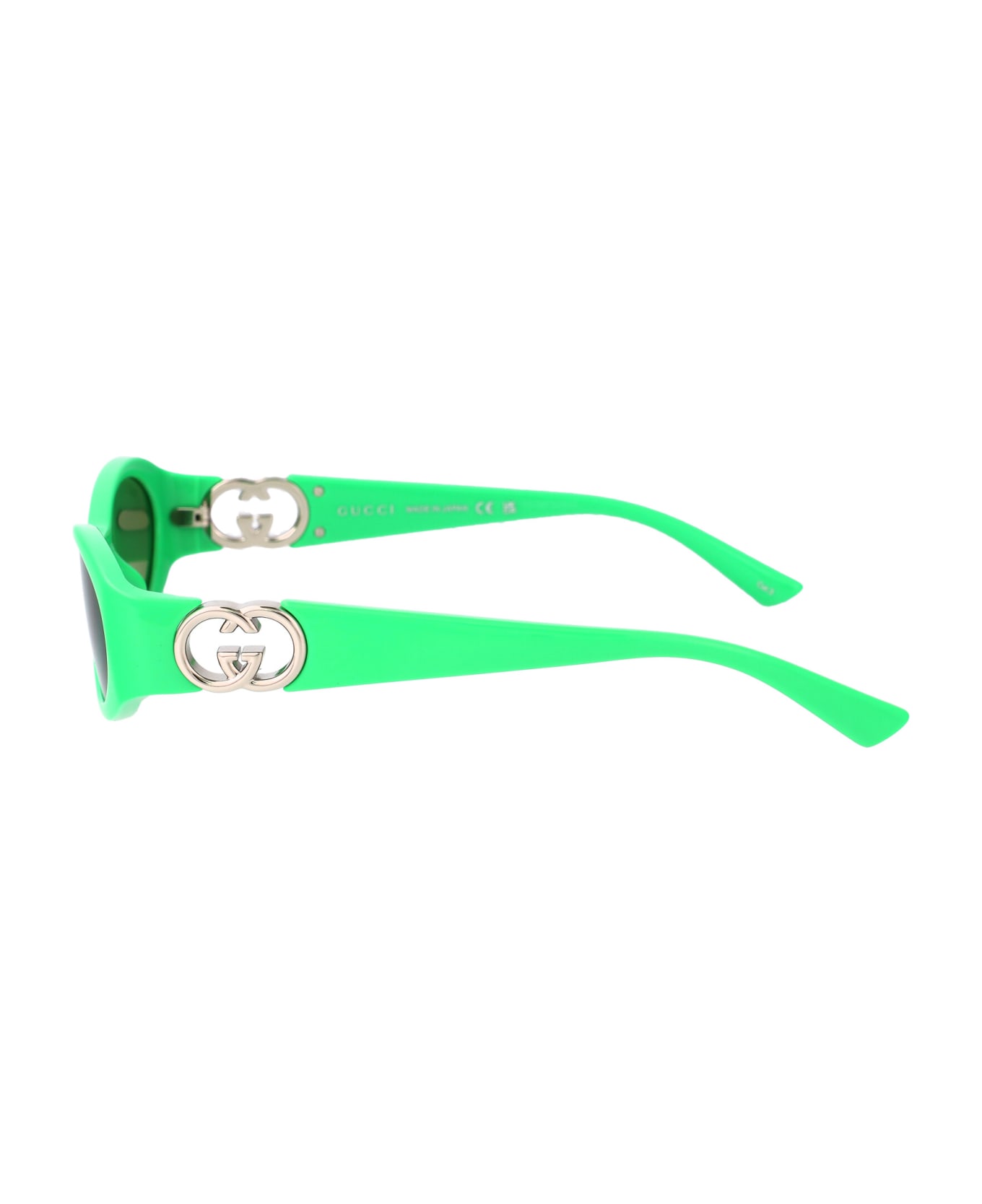 Gucci Eyewear Gg1660s Sunglasses - GREEN-GREEN-GREEN