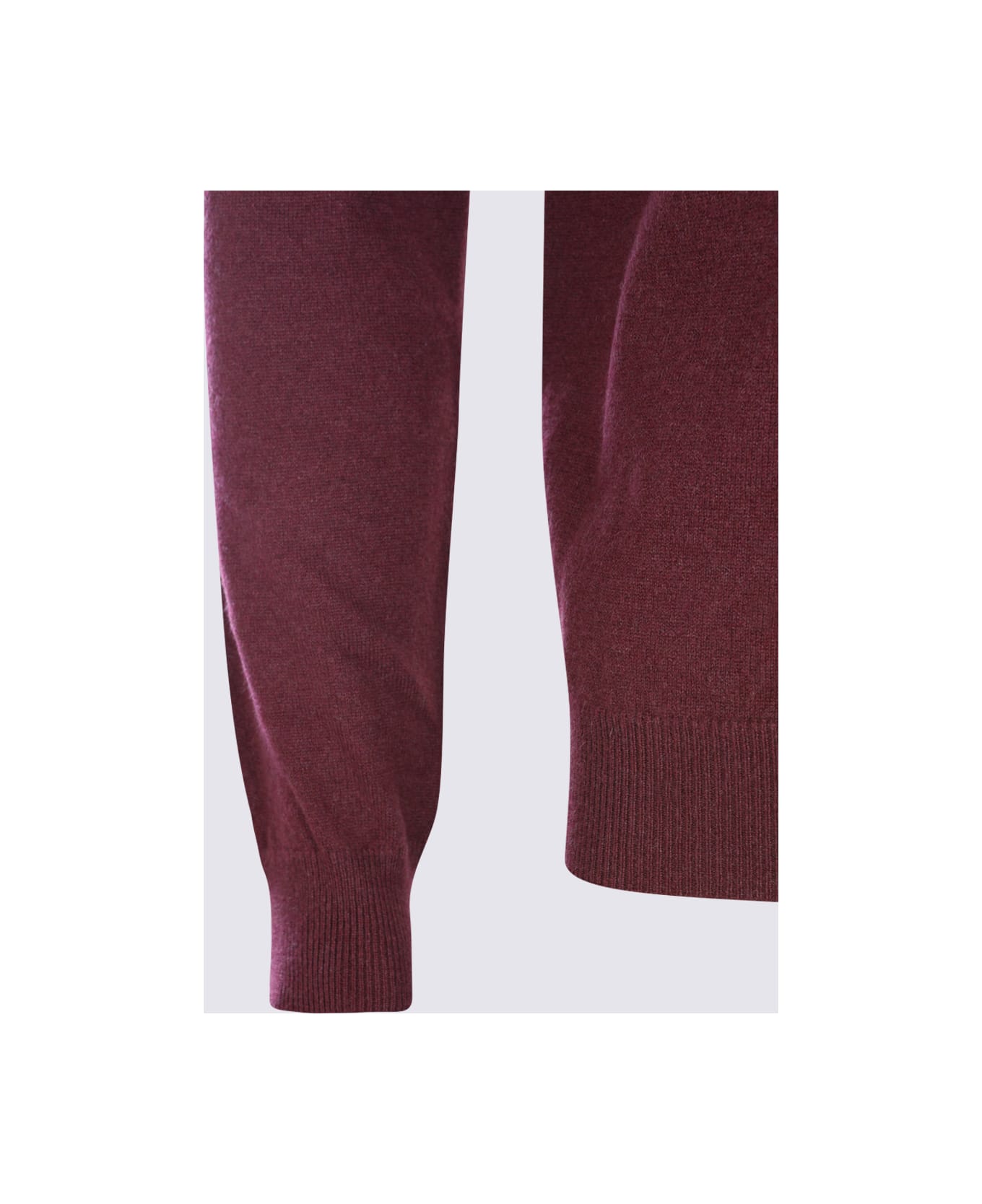 Malo Dark Red Cashmere Knitwear - VULCANO