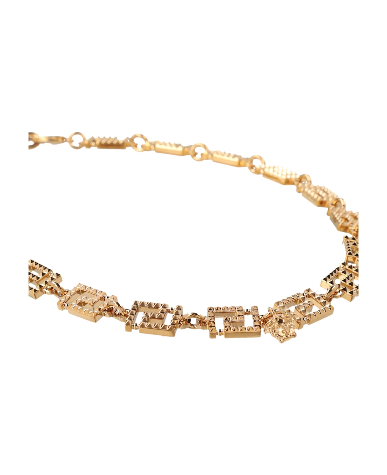 Versace 'greca' Necklace - Gold