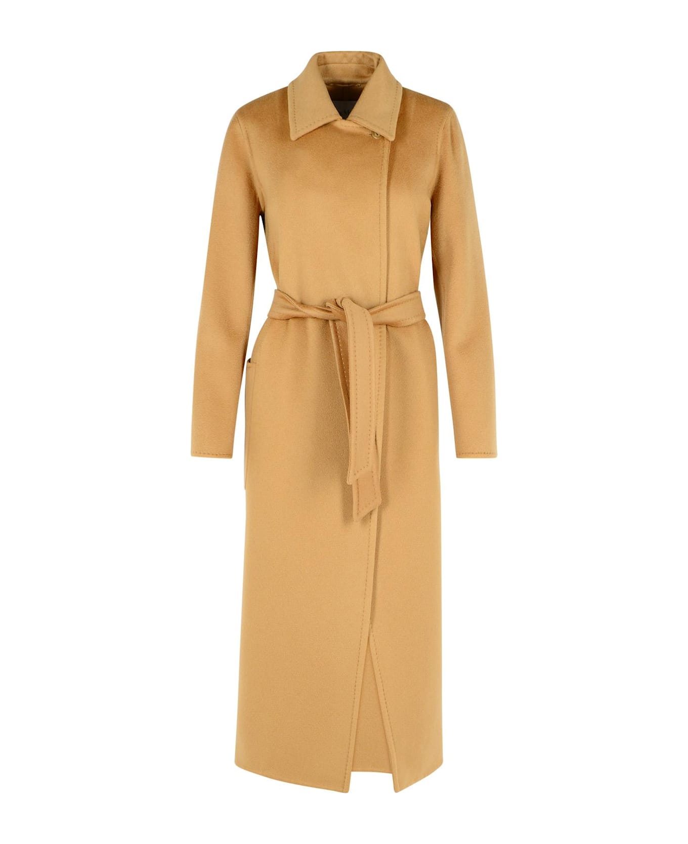 Max Mara 
artur
 Beige Cashmere Coat - Beige