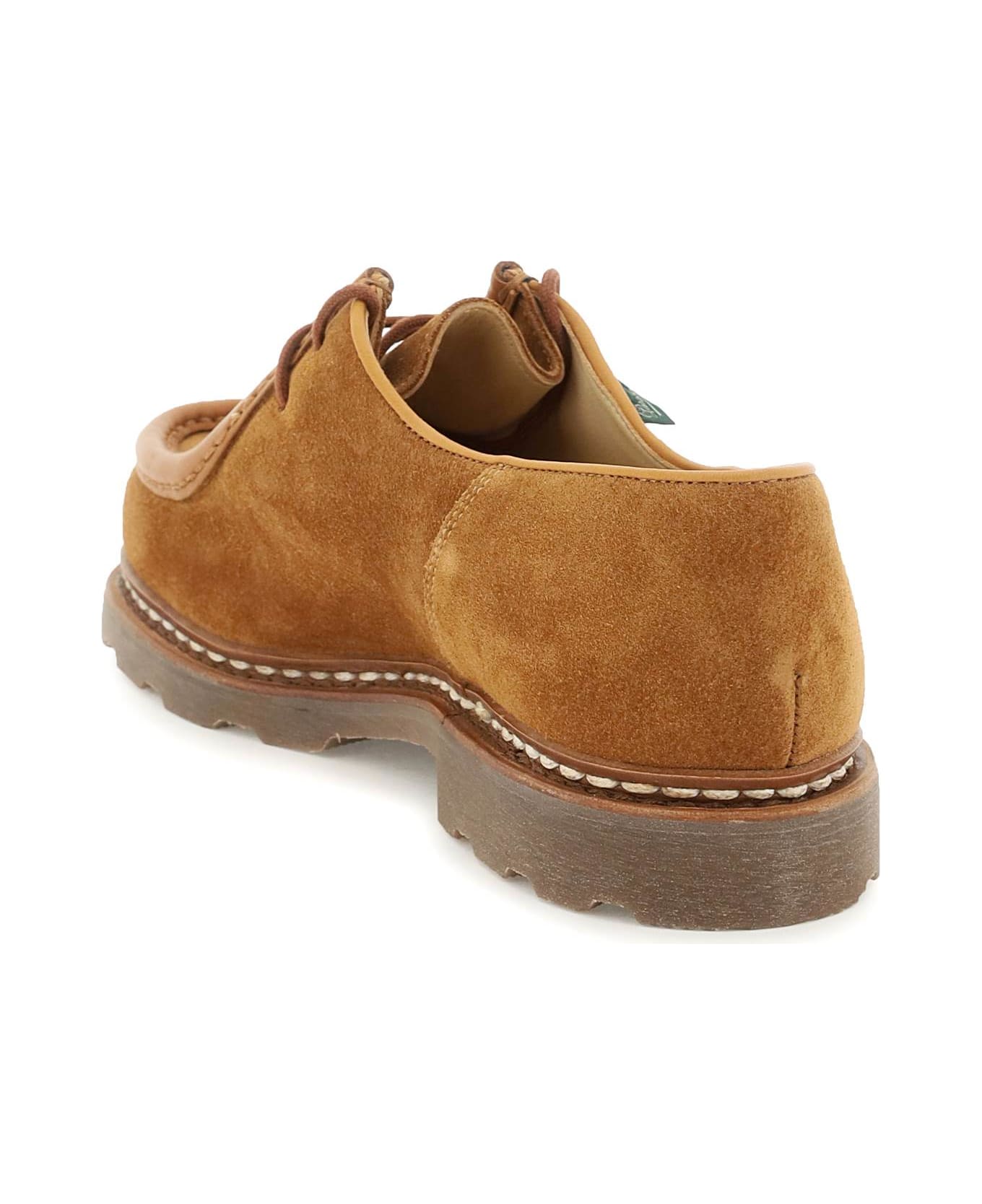 Paraboot Leather Michael Derby Shoes - Cuoio