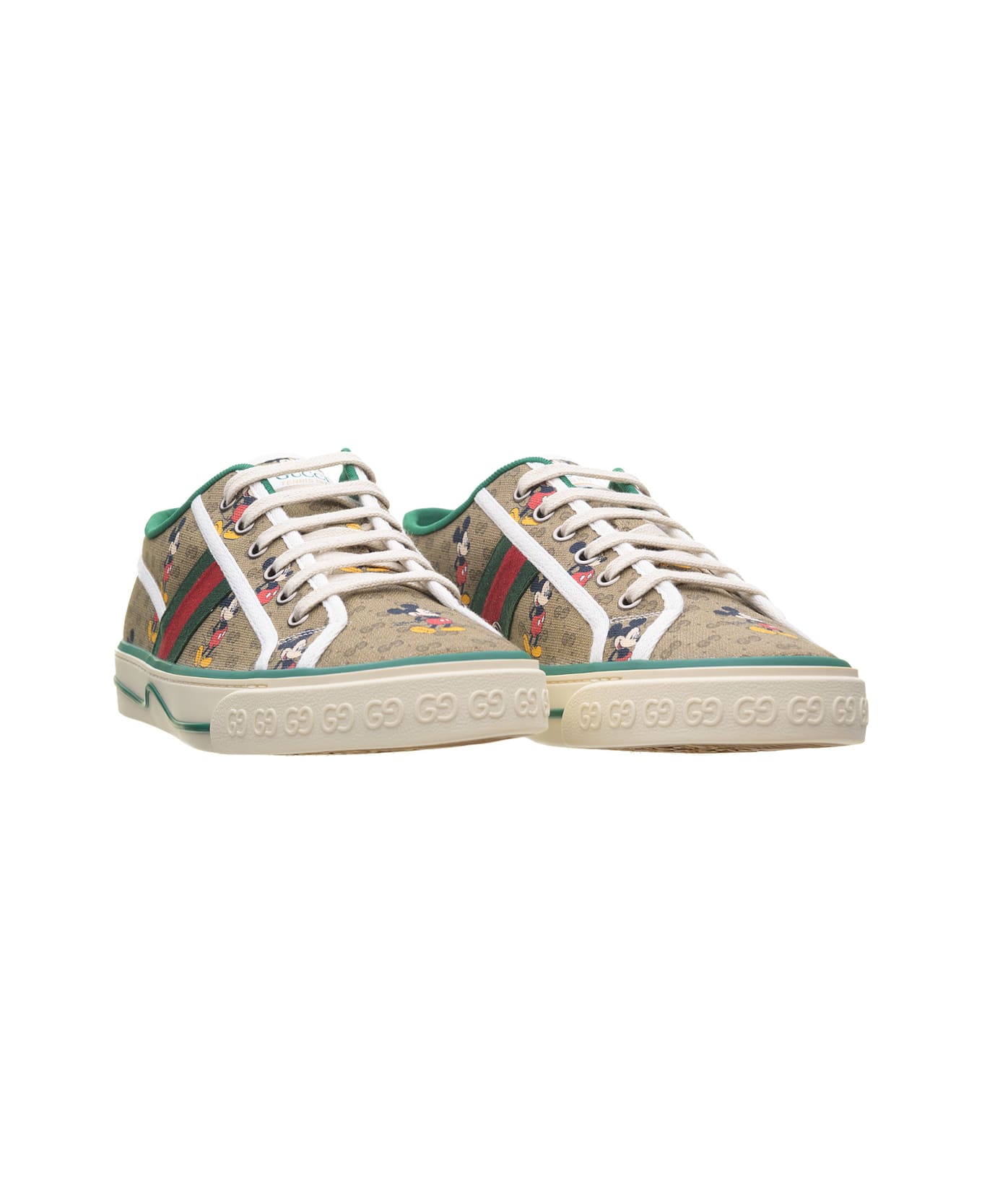 Gucci Gucci 1977 Tennis Sneaker - GG BEIGE