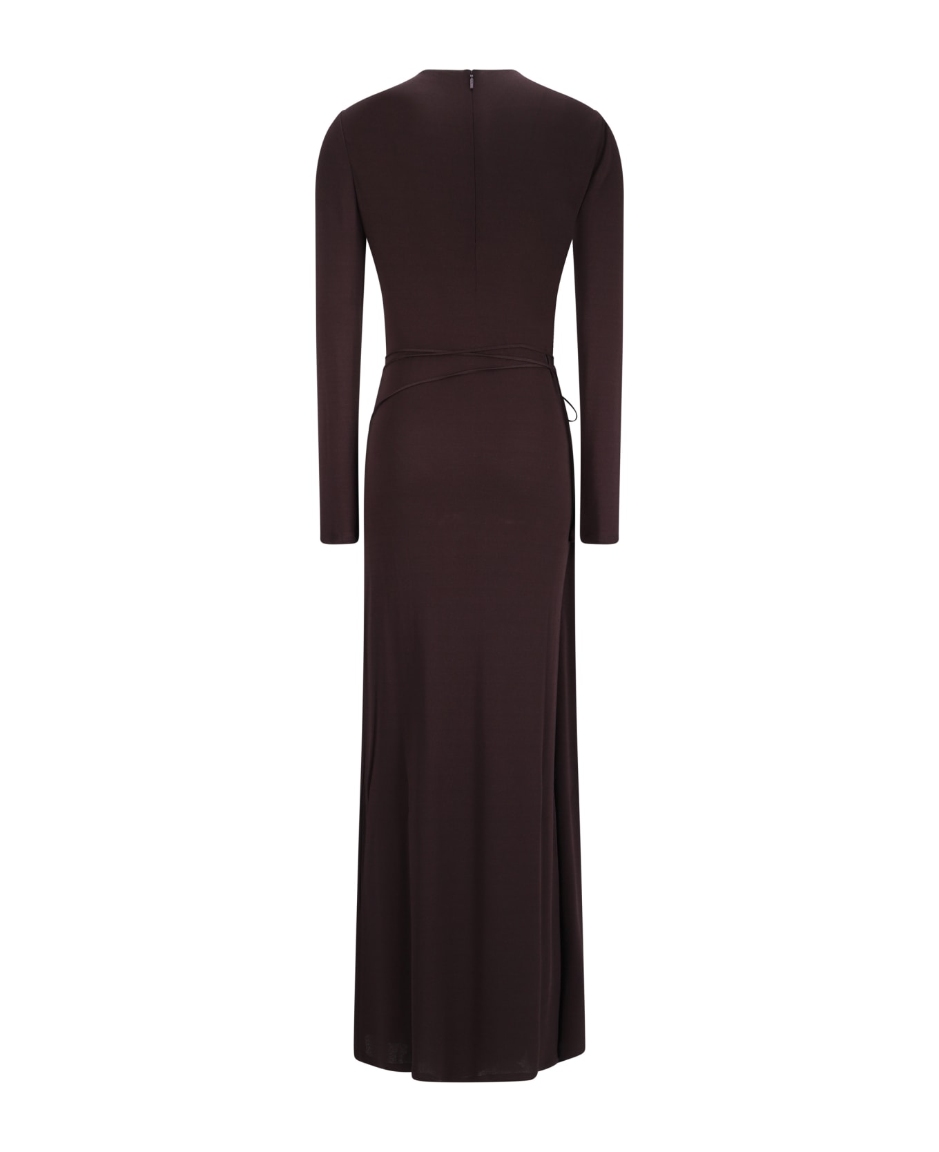 Fendi Daily Long Dress - Aubergine