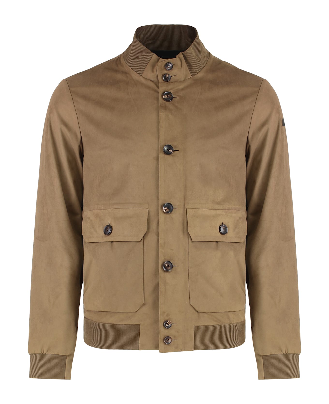 RRD - Roberto Ricci Design Faux Leather Jacket - turtledove