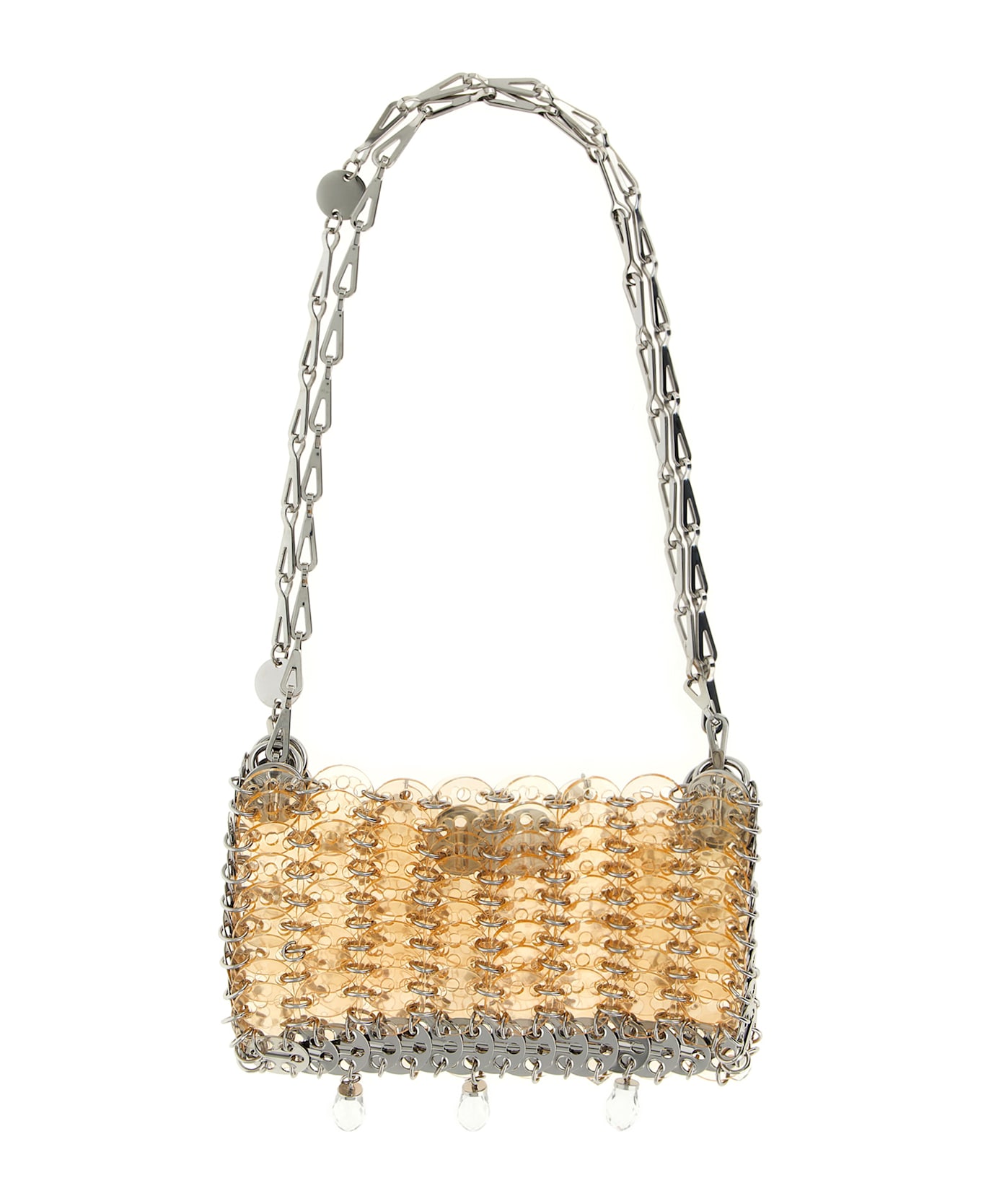 Paco Rabanne 
1969 Nano Crystal Resin
 Shoulder Bag - Pink