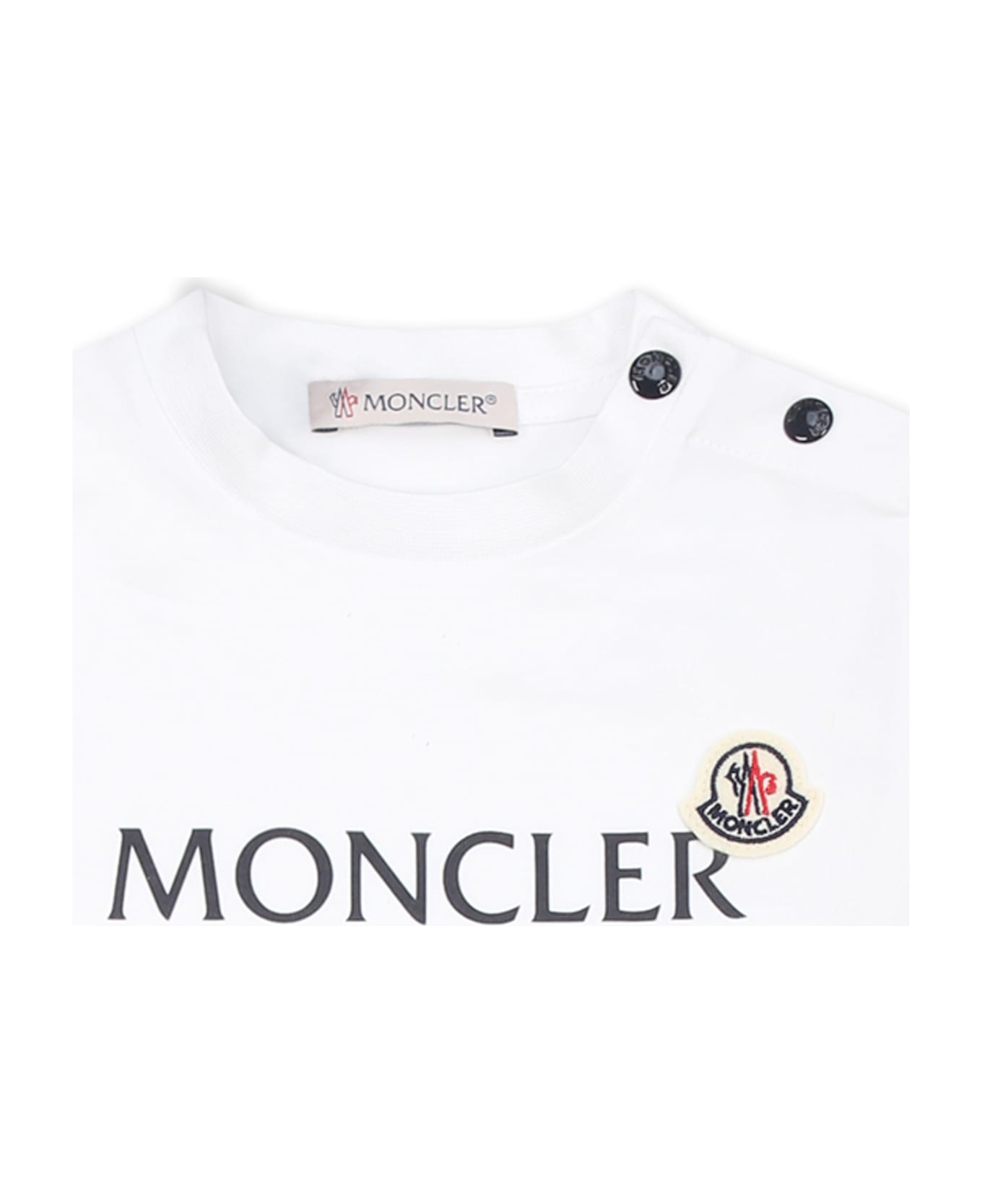 Moncler Multicolor Suit For Baby Boy With Logo - Multicolor