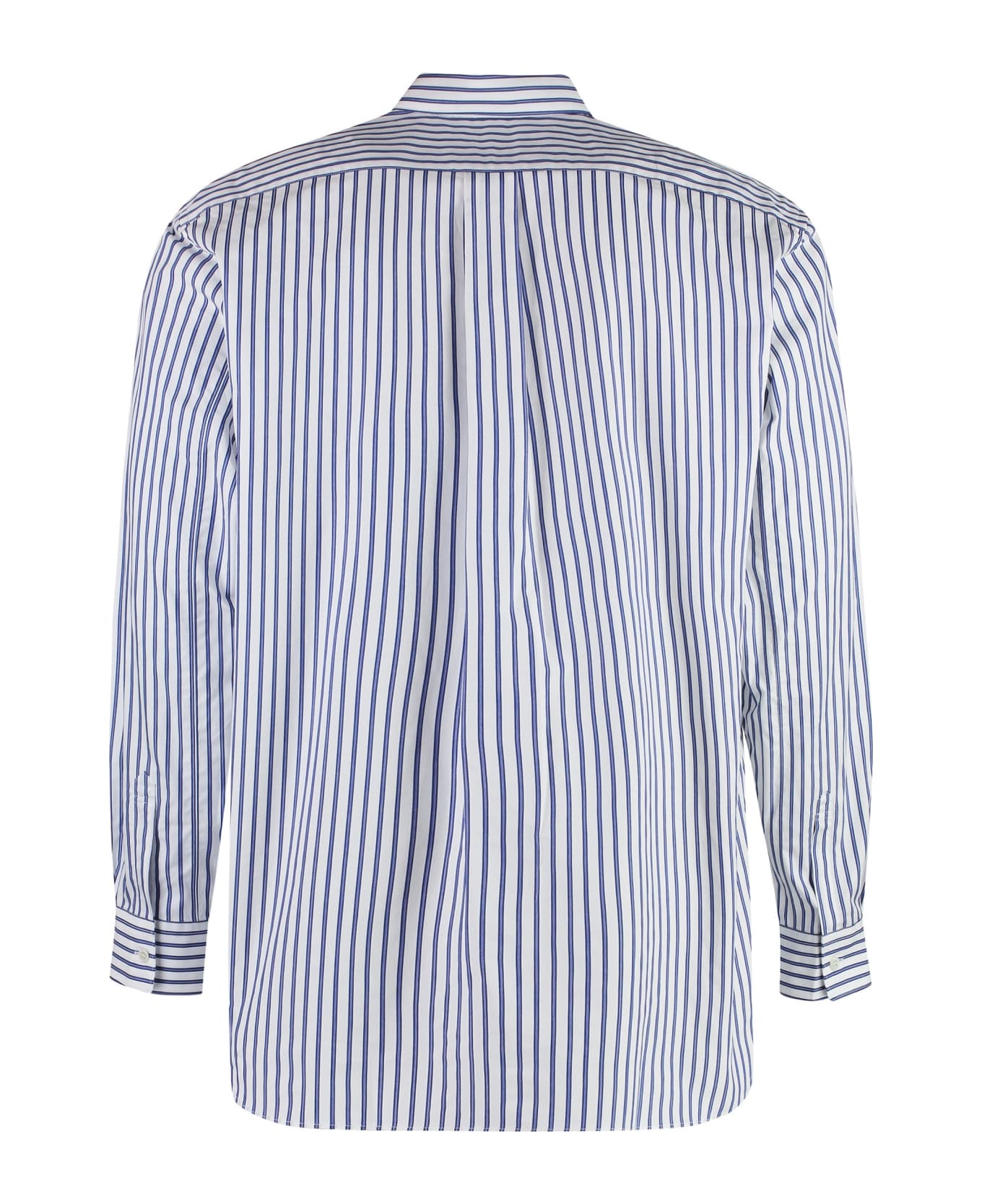 Comme des Garçons Shirt Striped Cotton Shirt - White シャツ