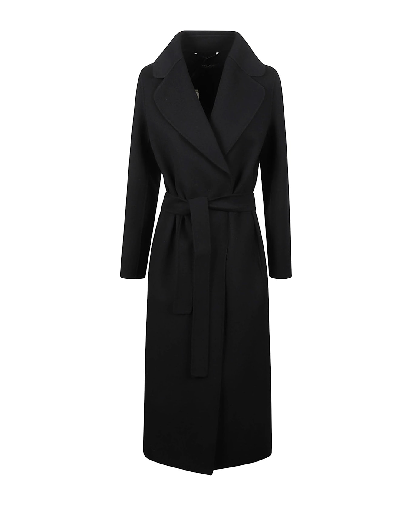 'S Max Mara Poldo Coat - Black