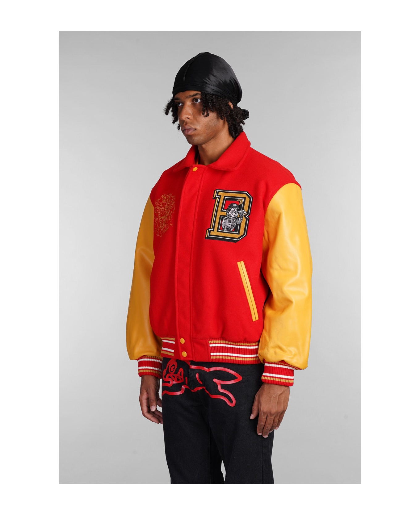 Billionaire Boys Club Bomber In Red Polyester - red