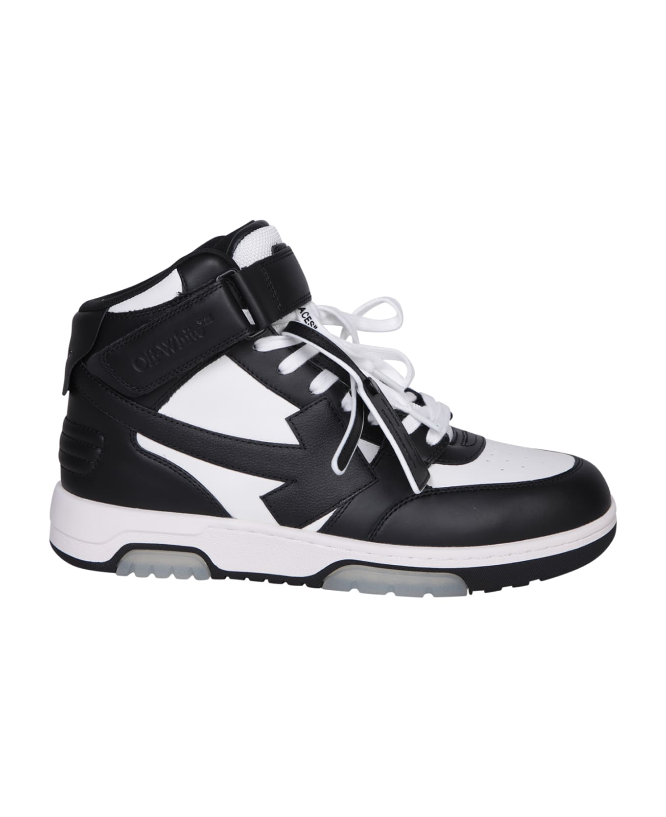 Off-White Out Of Office High Black/white Sneakers - White