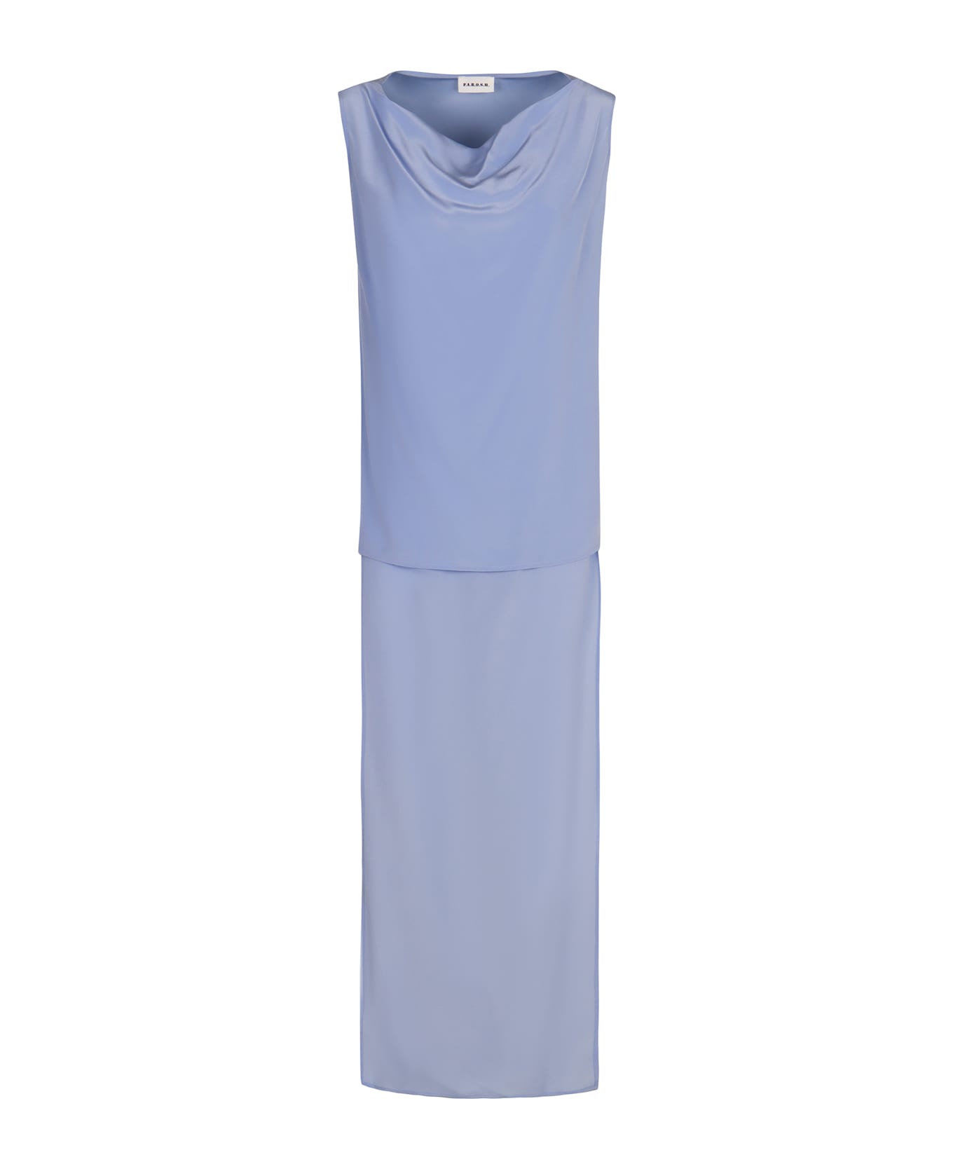 Parosh Silk Blouse - Light Blue