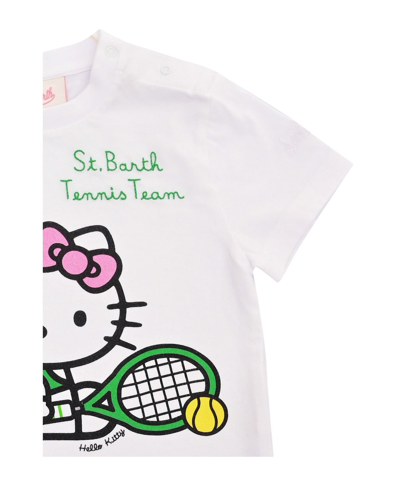MC2 Saint Barth Elly-hello Kitty Sb Tennis 01 Emb - WHITE