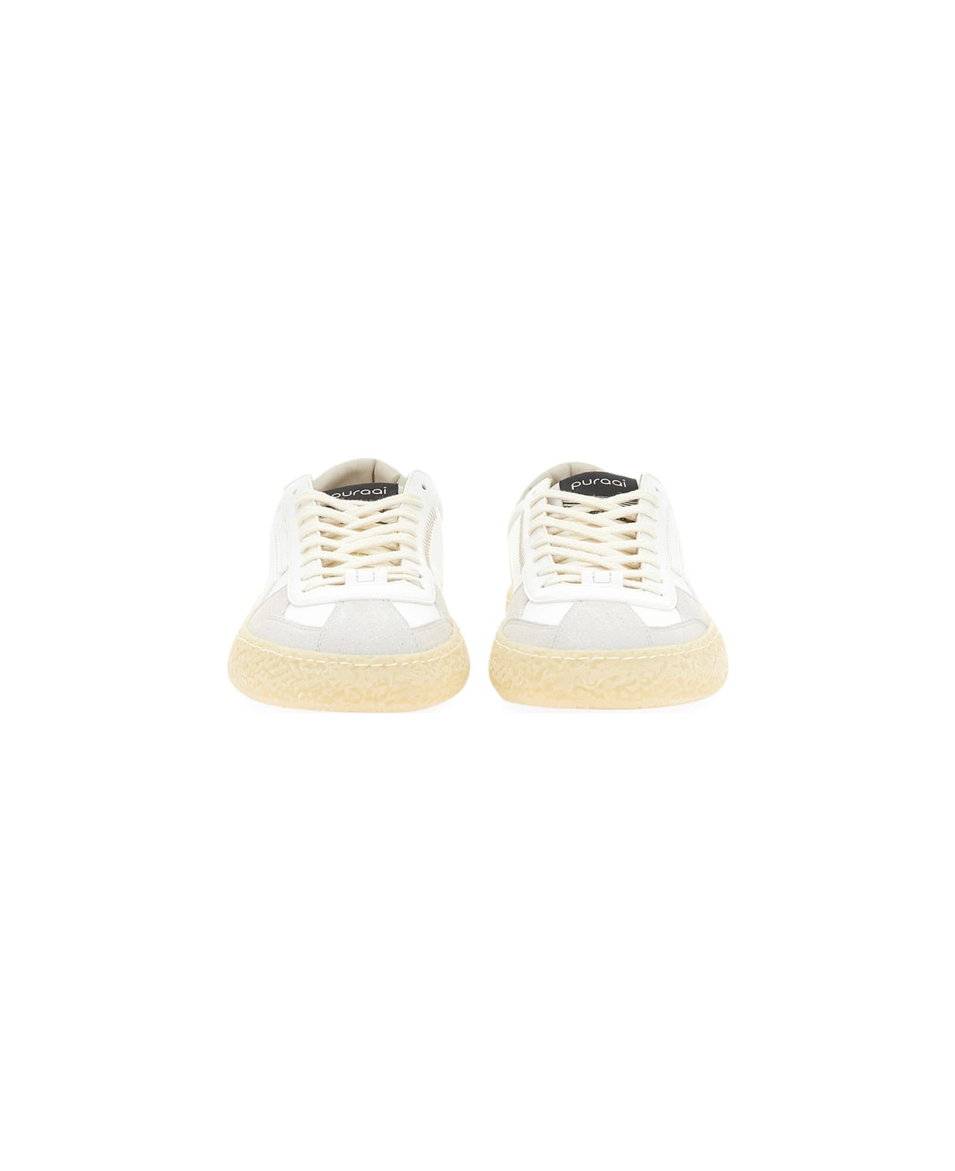 Puraai Cream Sneaker - BEIGE