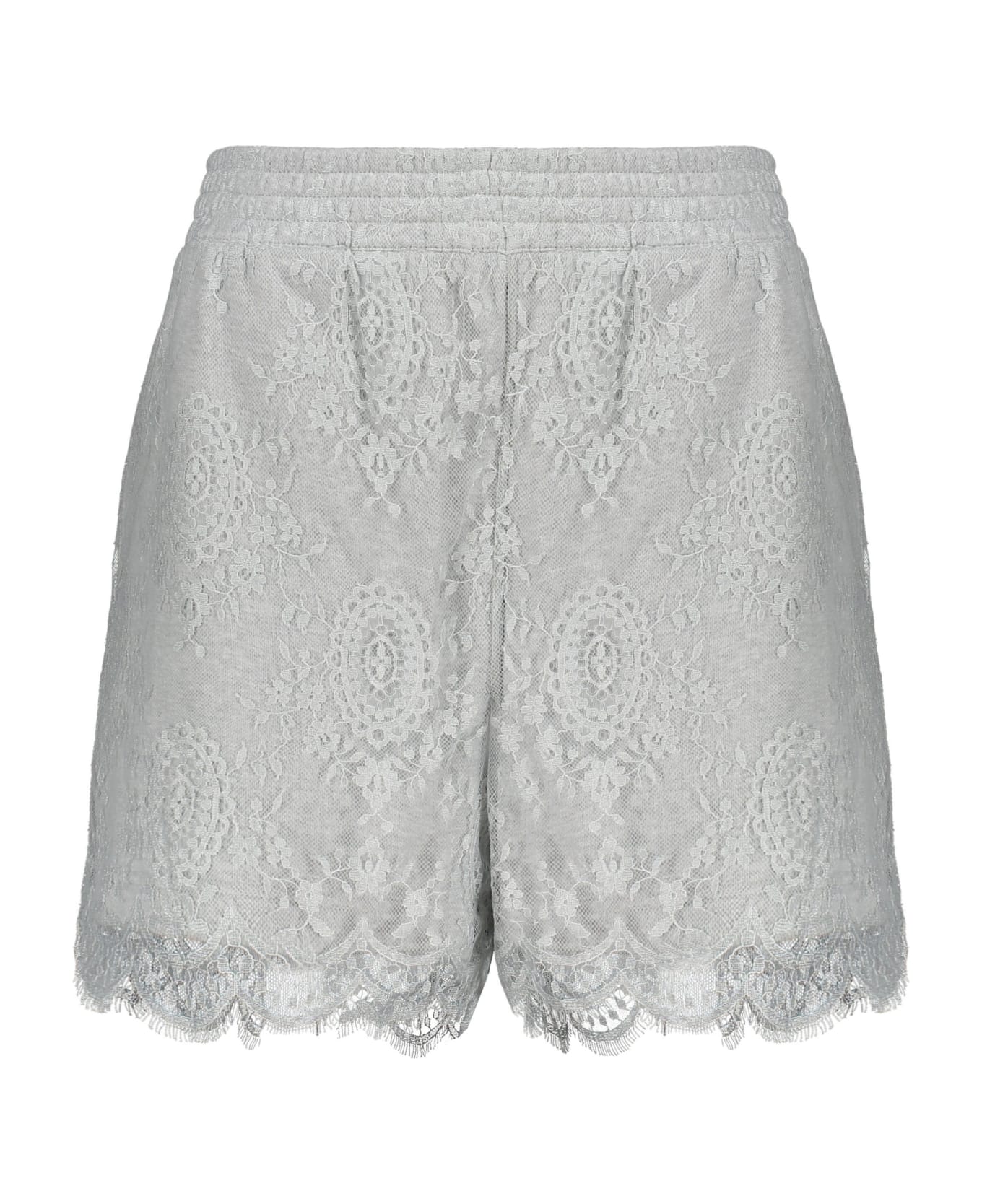 Burberry Lace Shorts - grey