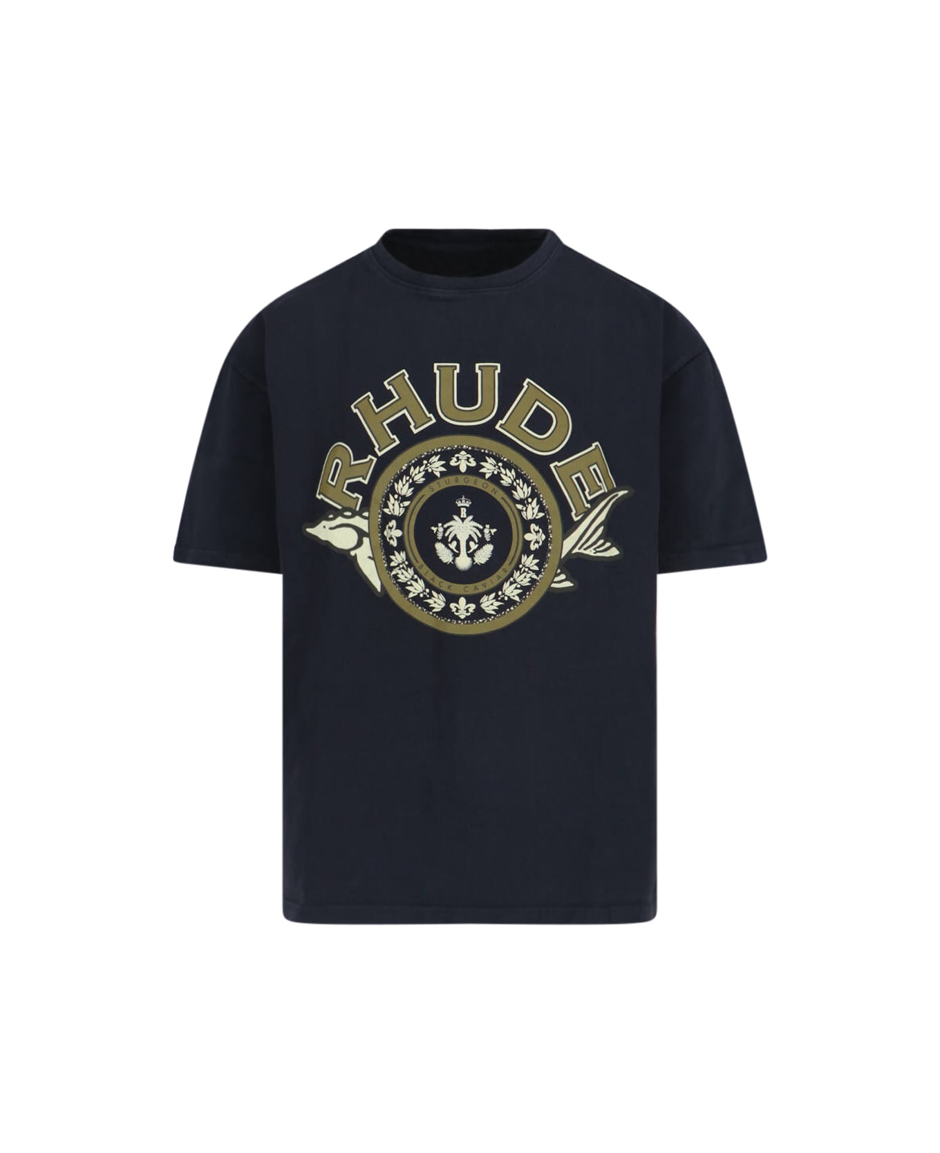 Rhude Logo T-shirt - Black