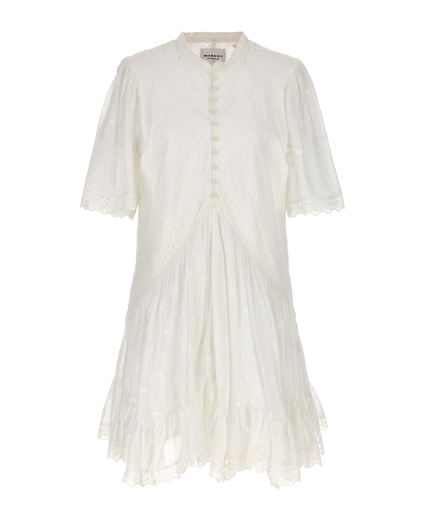 Isabel Marant 'slayae' Dress - White