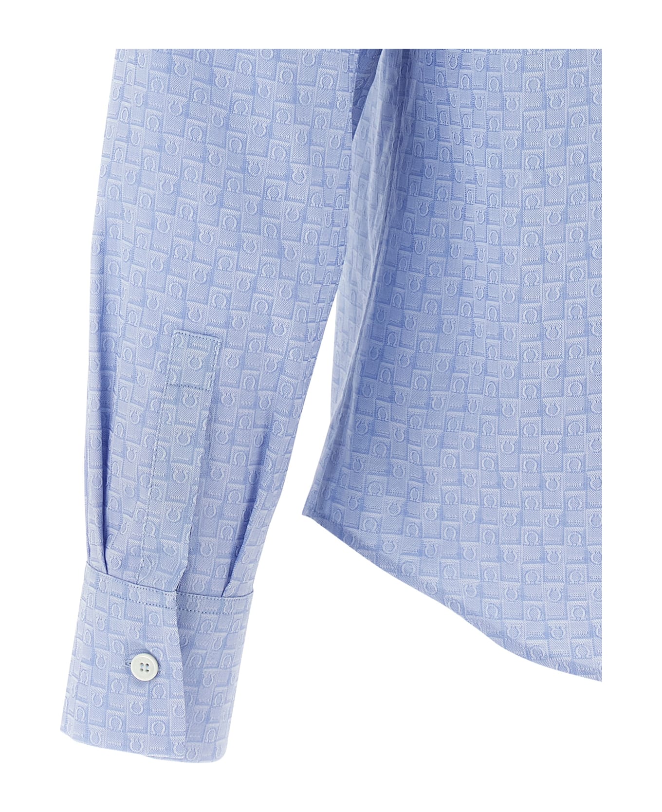 Ferragamo 
gancini
 Shirt - Light Blue