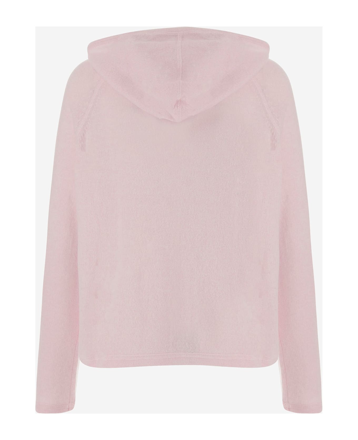 Allude Wool And Cashmere Sweater - Pink