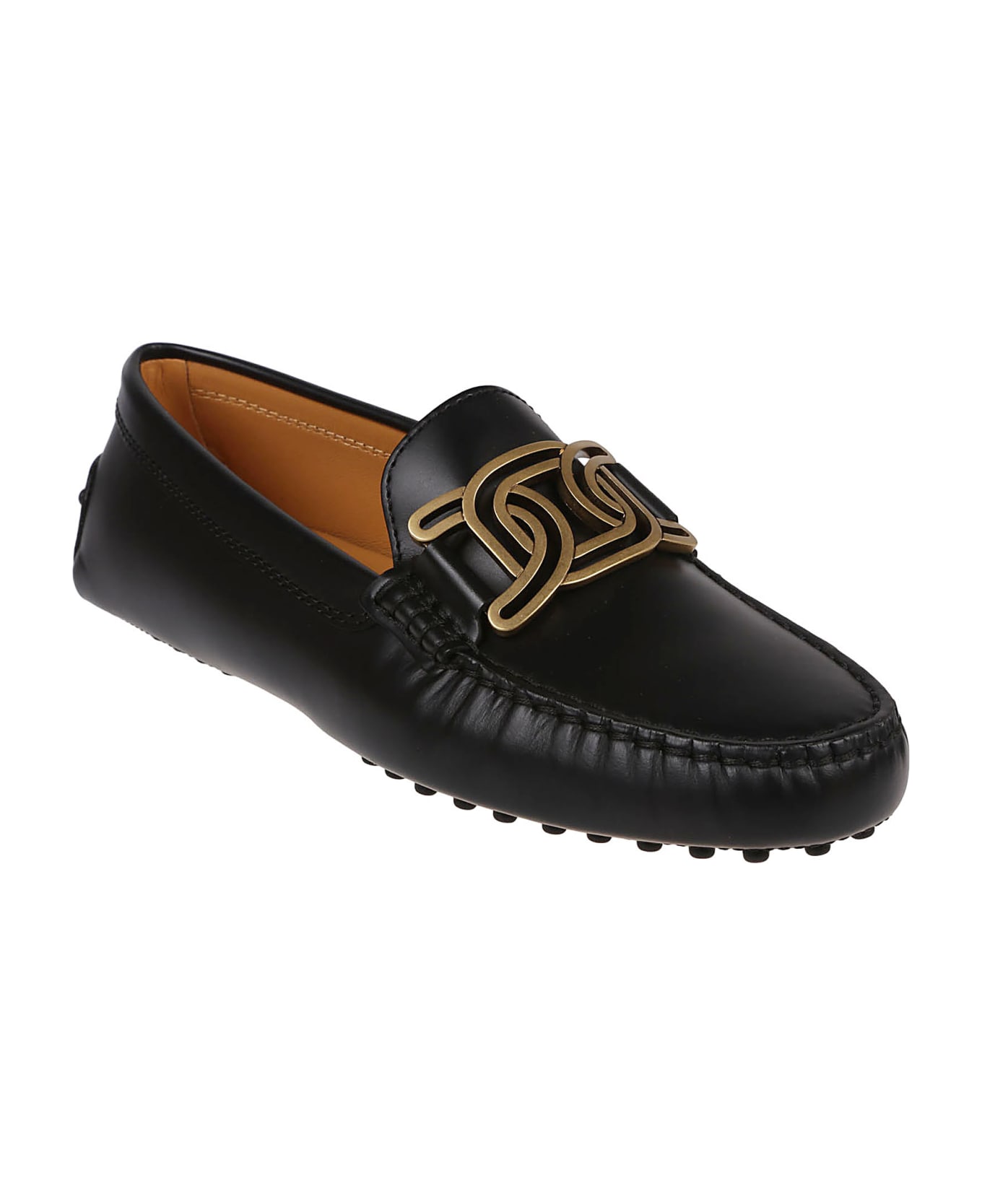 Tod's Chain Rubber Loafers - Nero