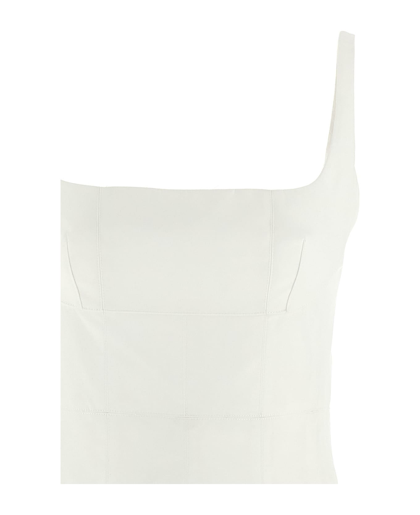 Giovanni Bedin Pleated Dress - White