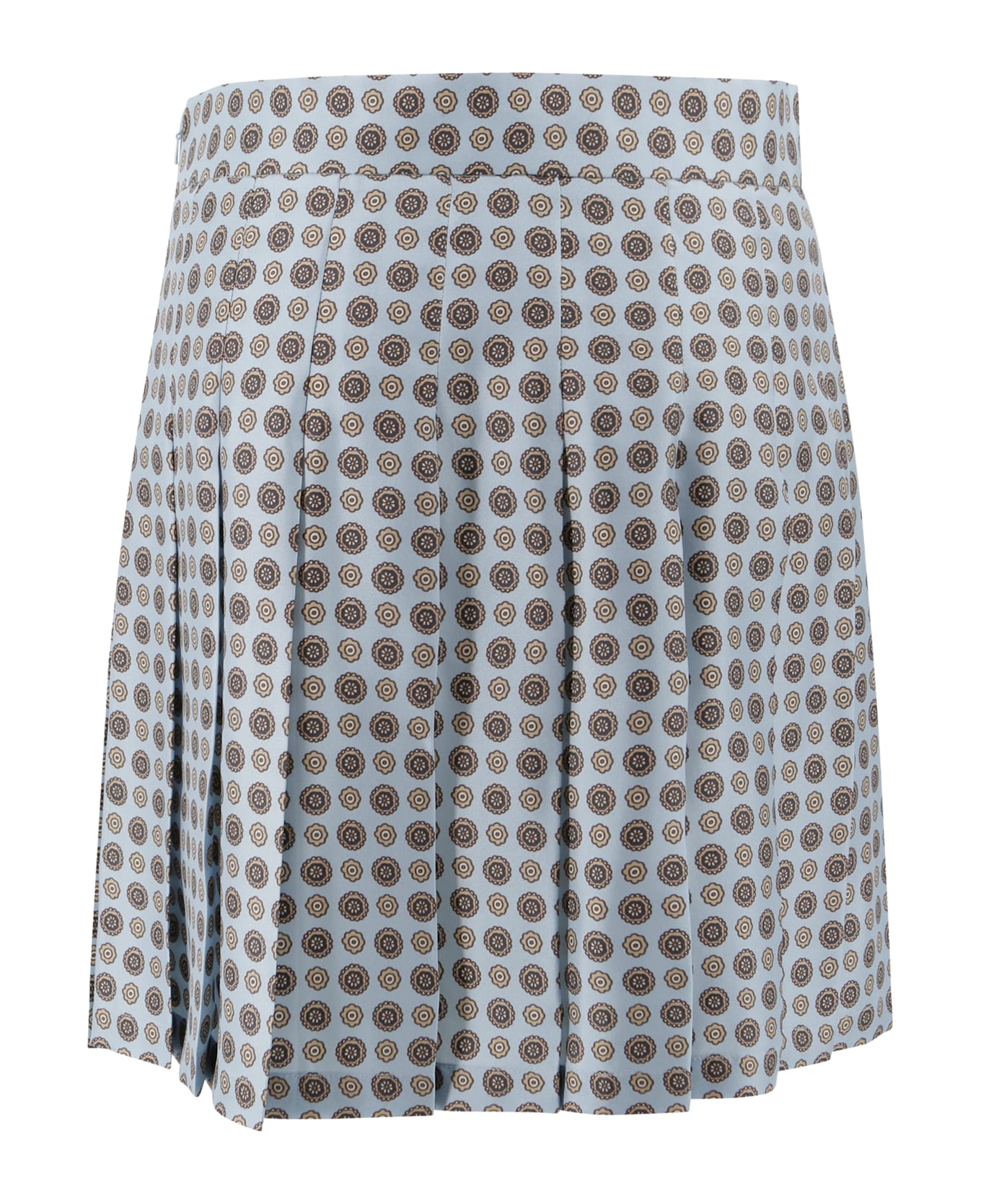 Max Mara Studio Pleated Skirt - Azzurra
