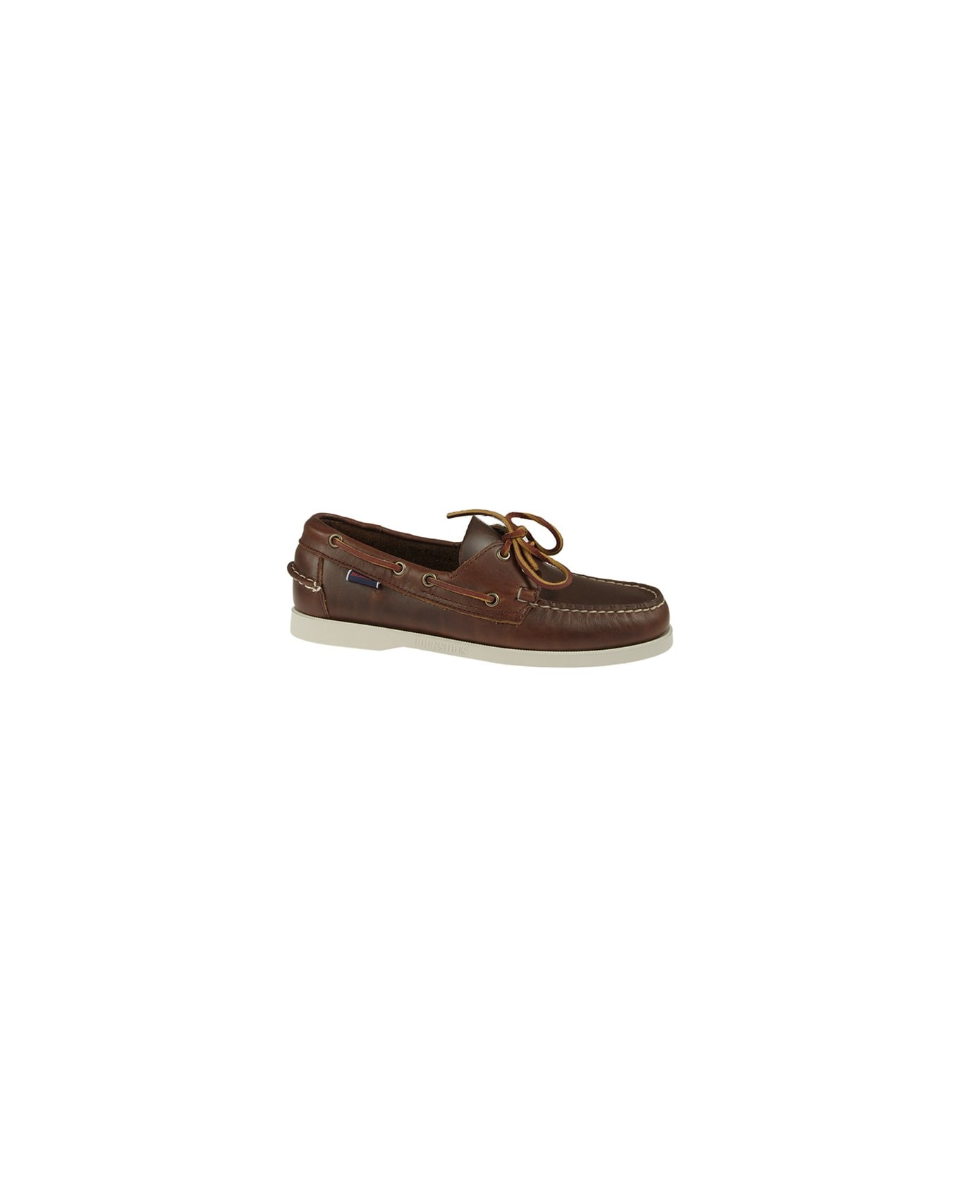 Sebago Docksides Portland Waxed Shoes - Marrone