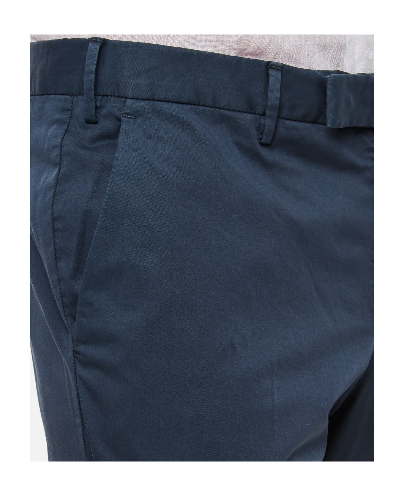 PT Torino Cotton Trousers - Blue