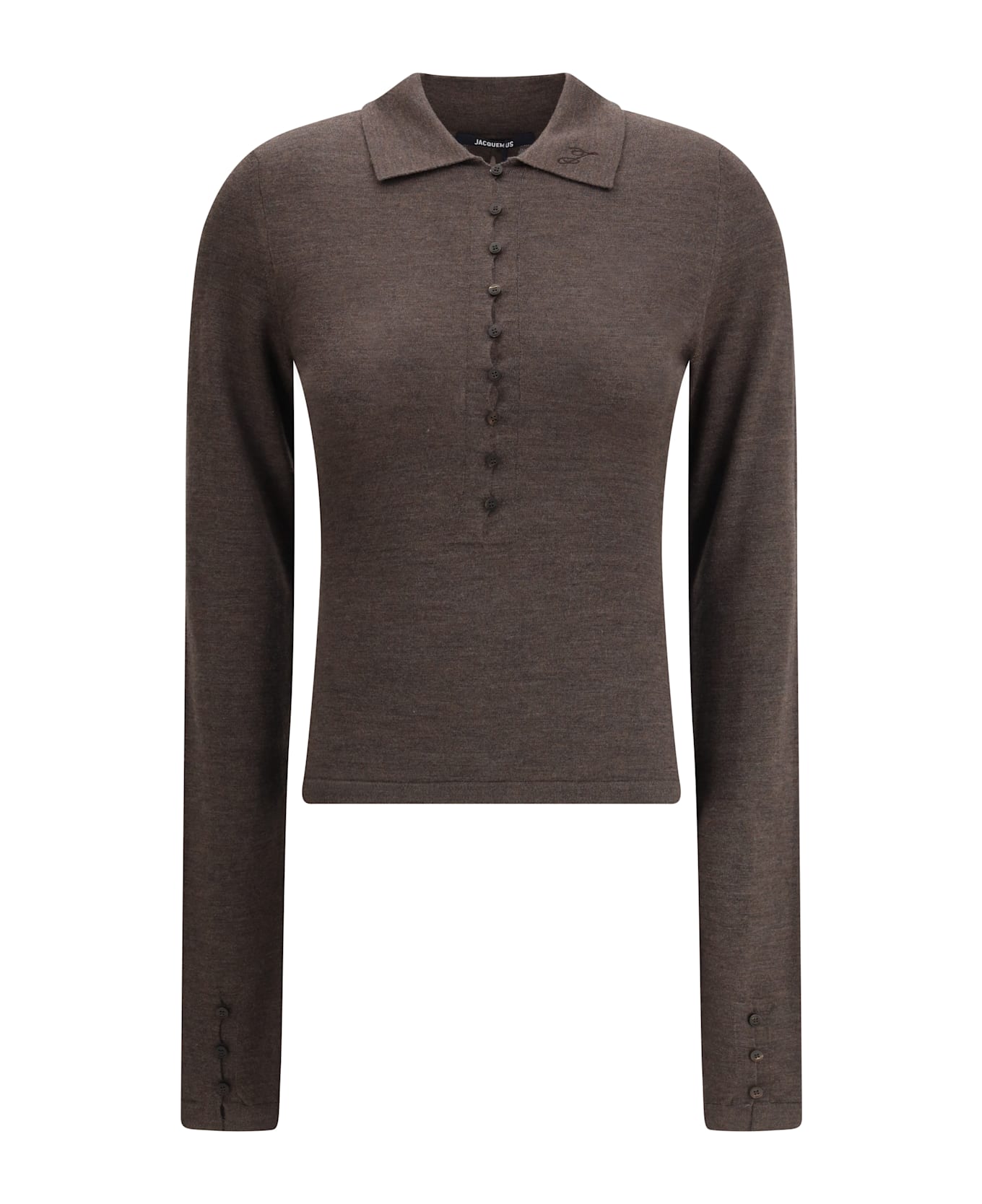 Jacquemus Merino Wool Polo Shirt