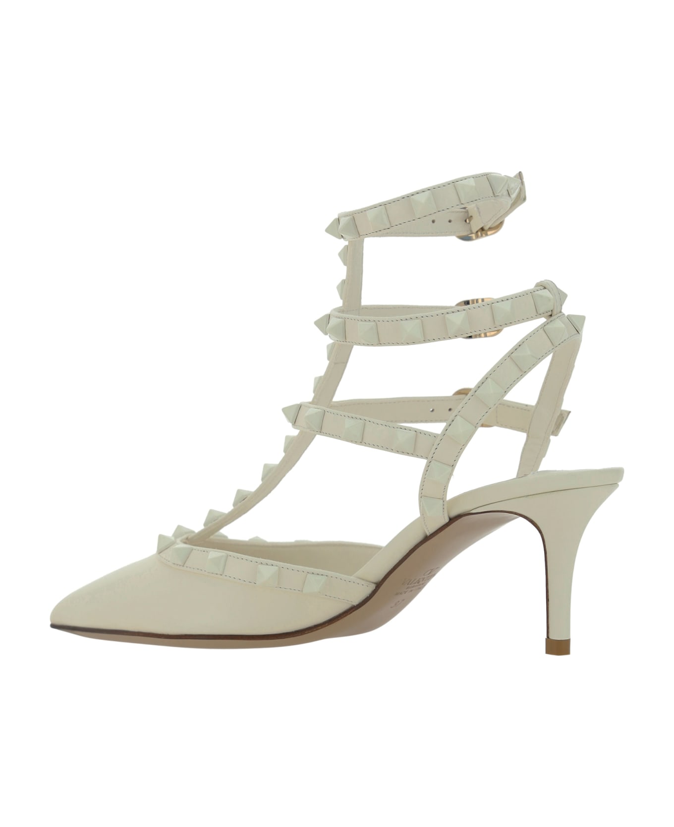 Valentino Garavani Rockstud Pumps - Ivory