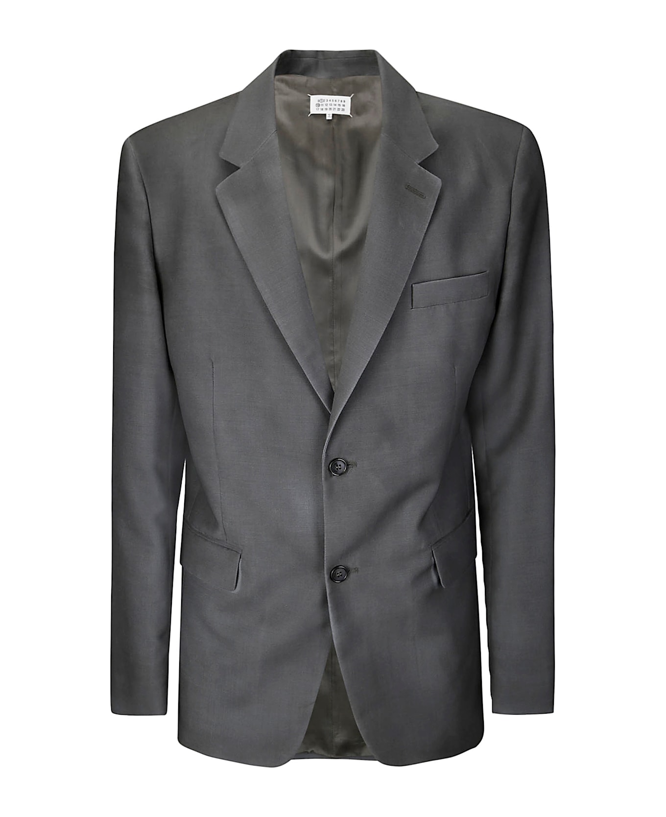 Maison Margiela Wool And Mohair Blazer - Grey