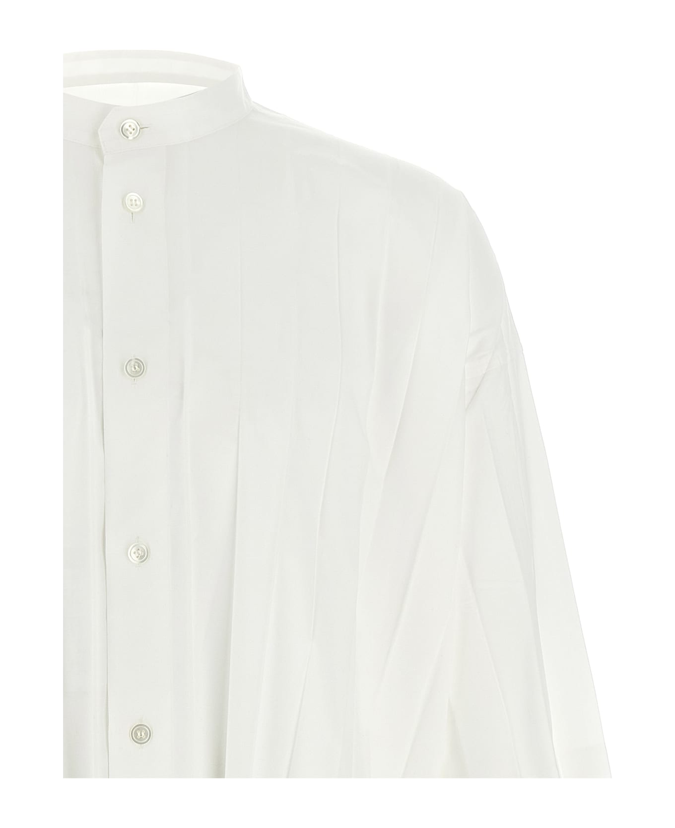 Issey Miyake 
edge Shirt
 Shirt - White