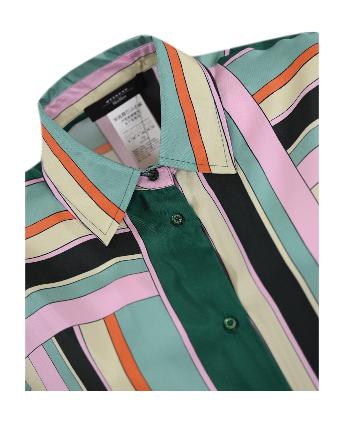 Weekend Max Mara Graphic Printed Button-up Shirt - Multicolor