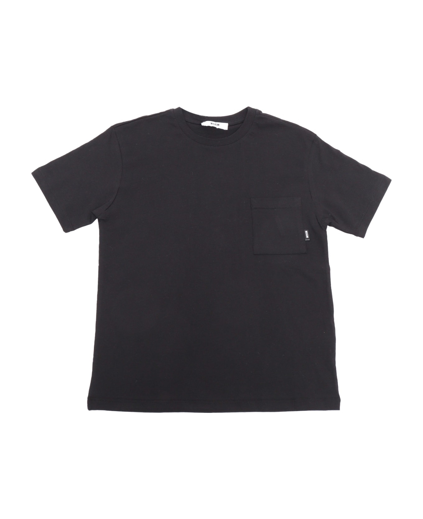 MSGM Black T-shirt - BLACK