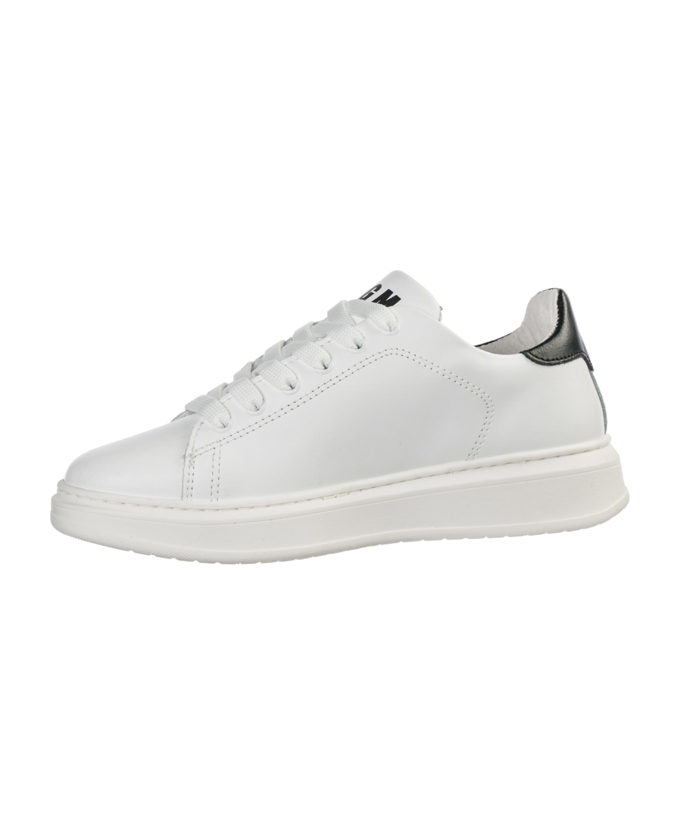 MSGM Shoes Leather Trainers Sneakers Trainer | italist, ALWAYS LIKE A SALE