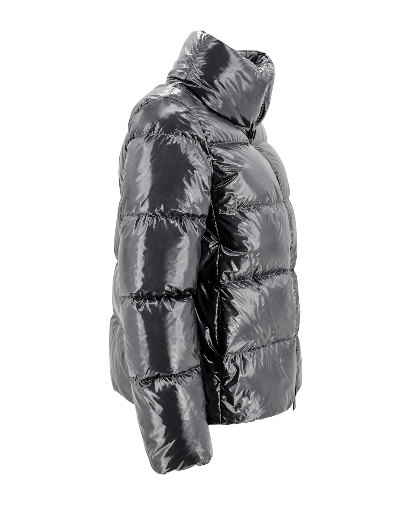 Herno Glossy Down Jacket - Grey