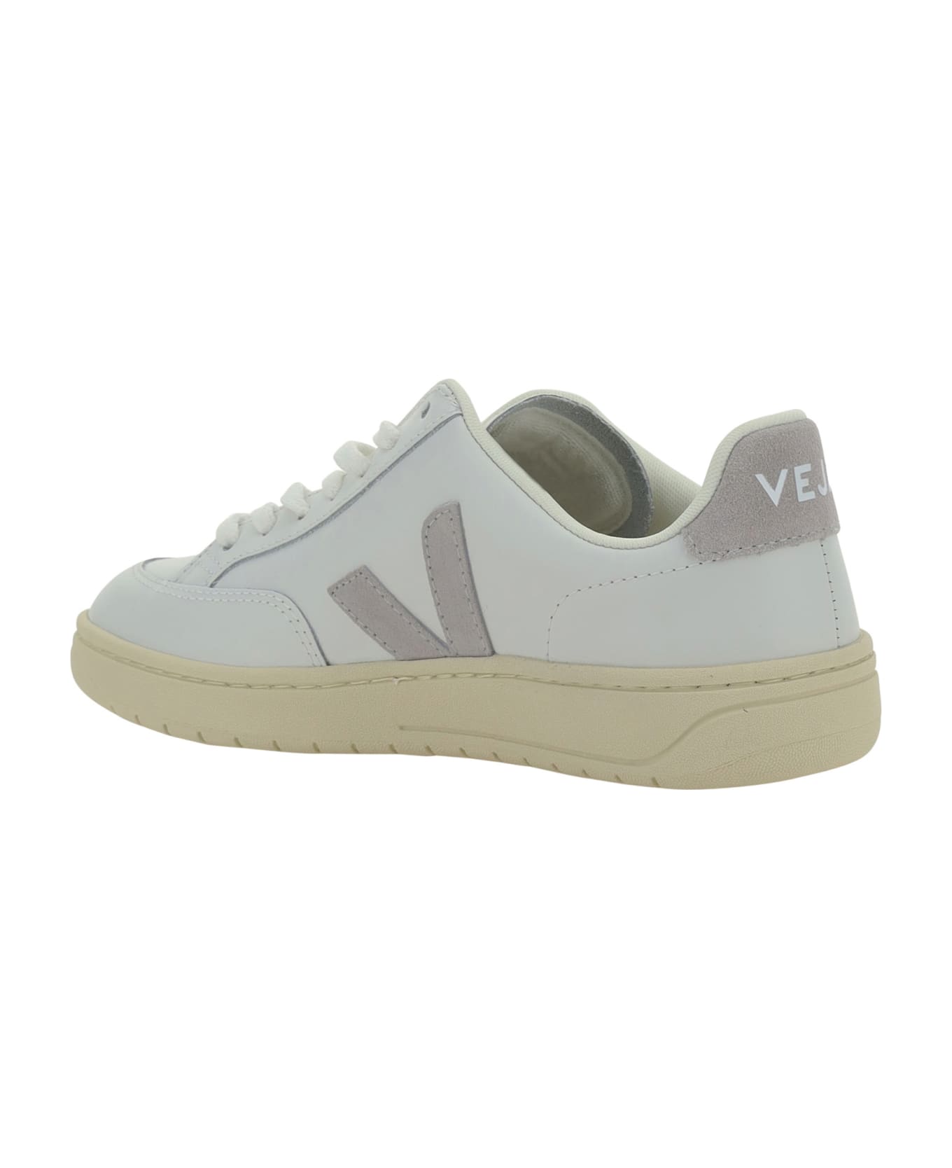Veja V-12 Sneakers - Extra-white_light-grey