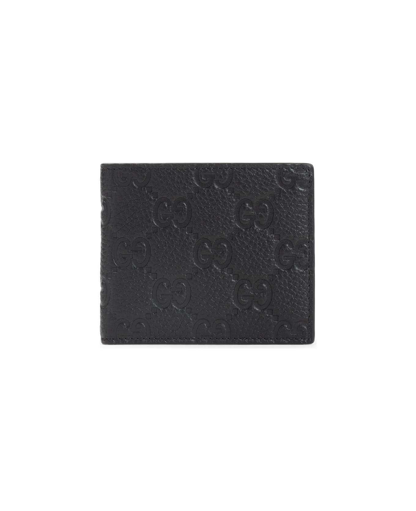 Gucci Imprint Wallet - Black