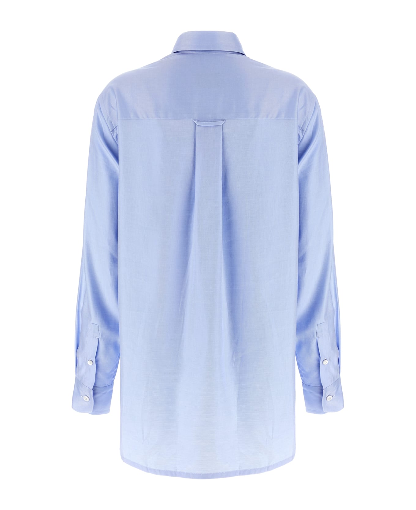 Brioni Sea Island Cotton Shirt - Light Blue