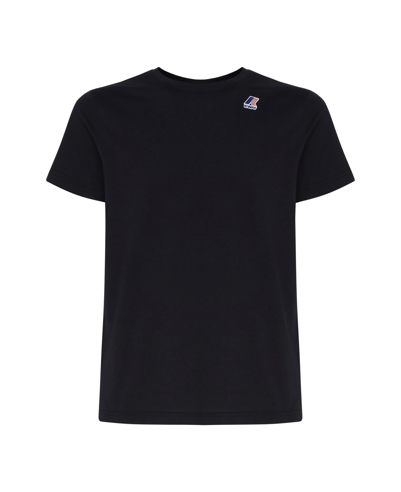 K-Way T-shirt In Cotton - Blue