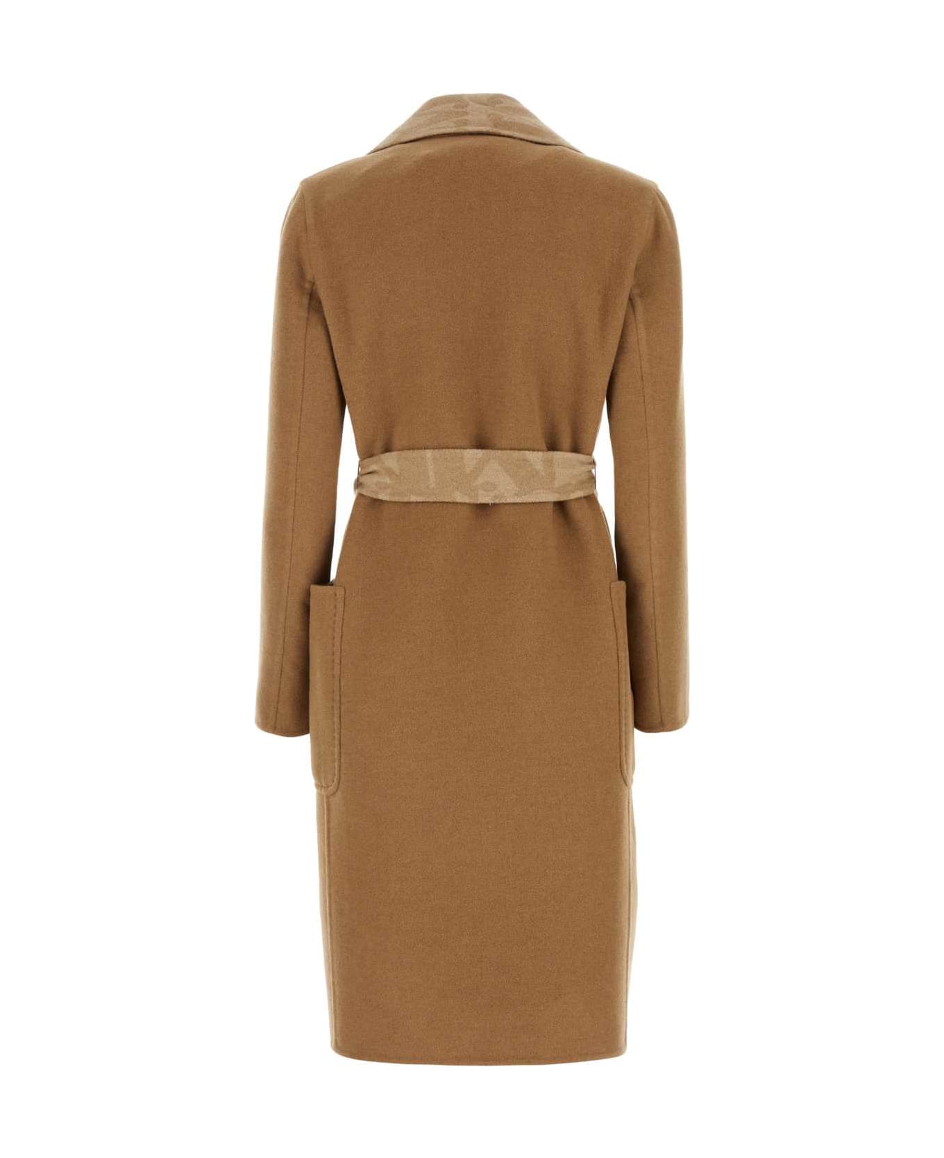 Max Mara Biscuit Camel Abito Coat - CAMMELLO