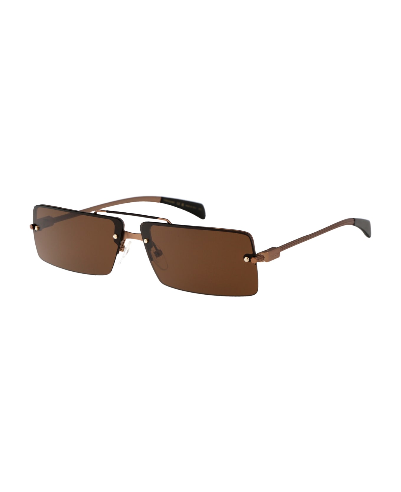 Salvatore Ferragamo Eyewear Sf306s Sunglasses - 762 GOLD BRONZE