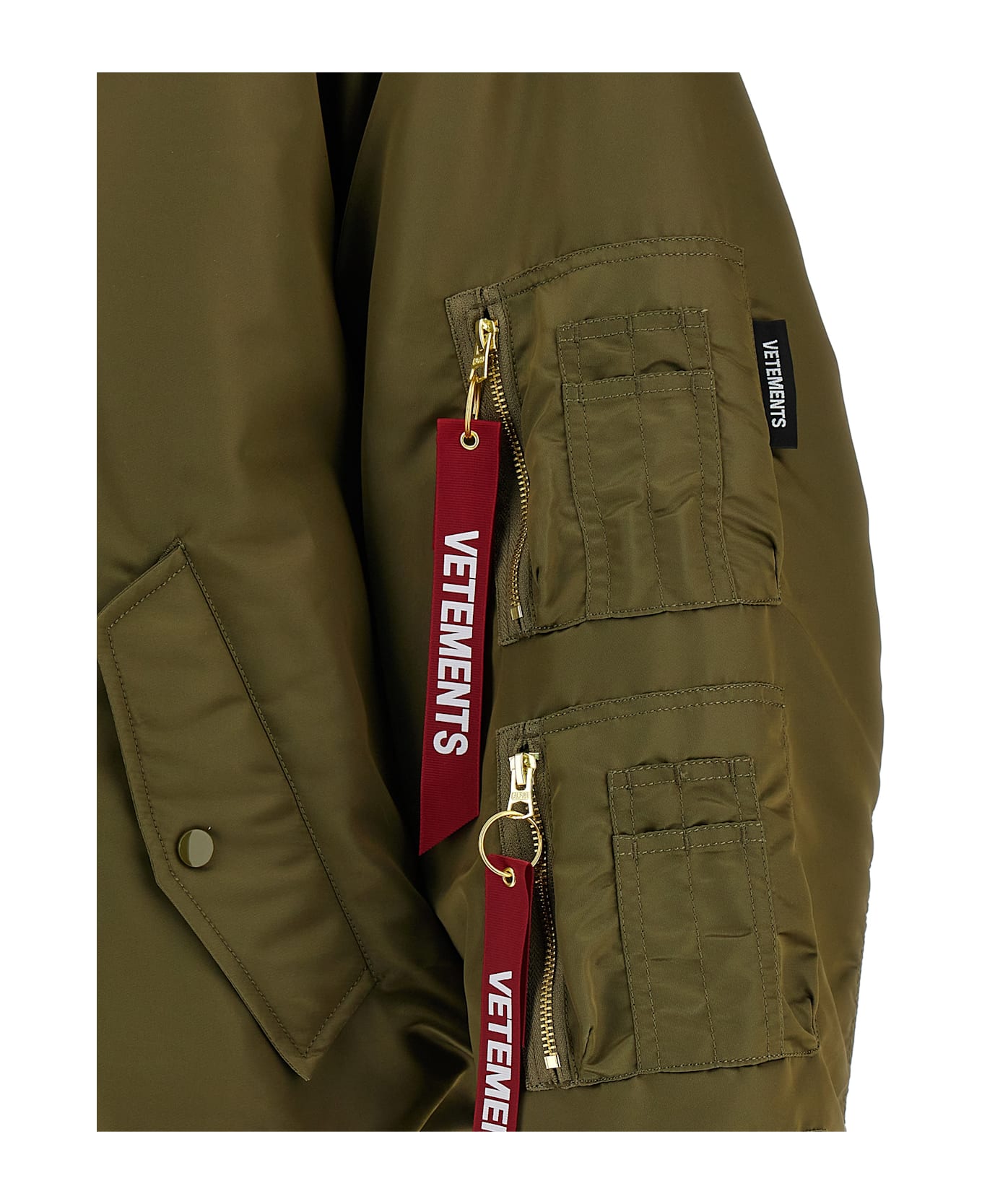 VETEMENTS 
alpha Industries Edition
 Reversible Bomber Jacket - Multicolor