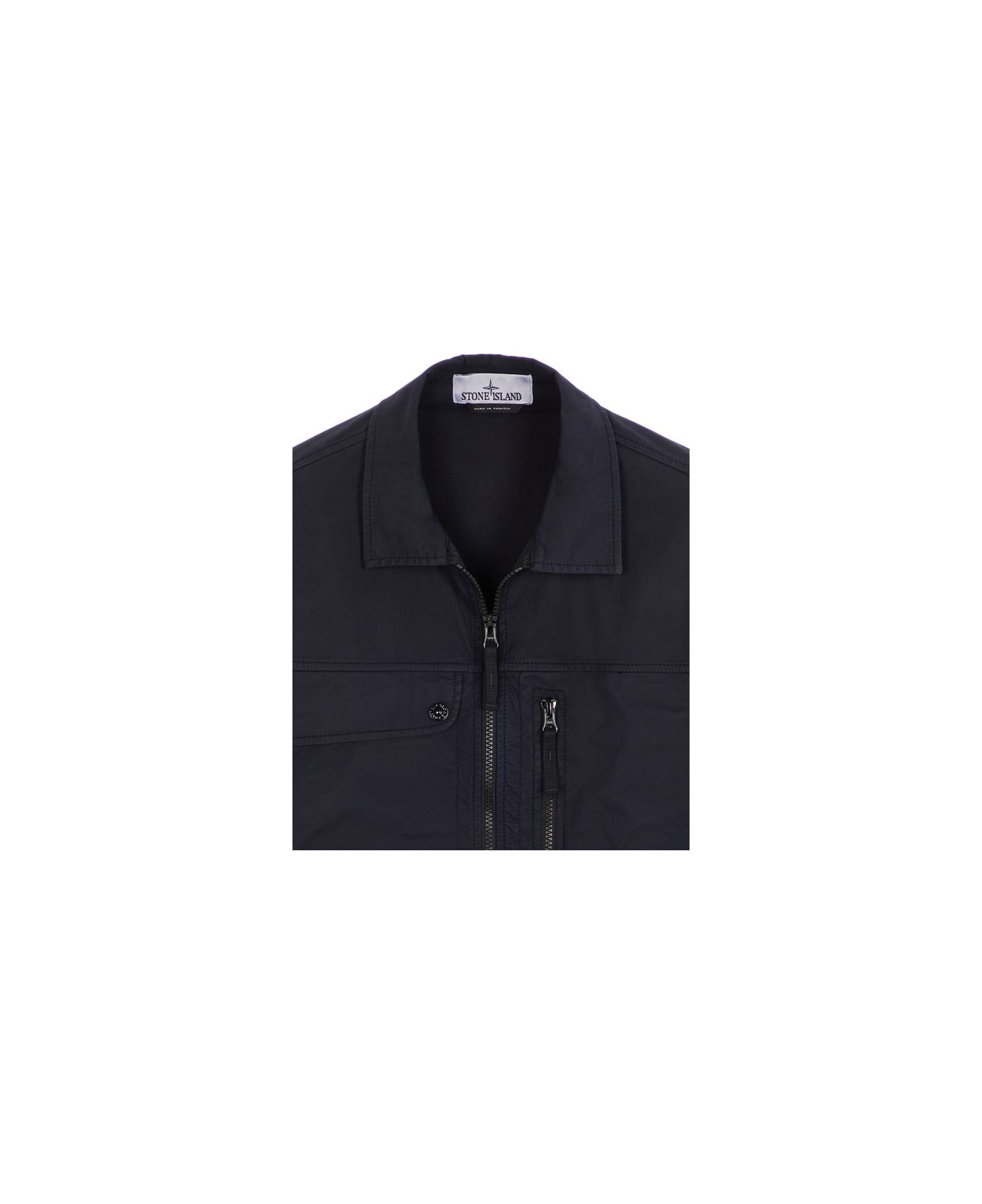 Stone Island Overshirt - Blu ジャケット