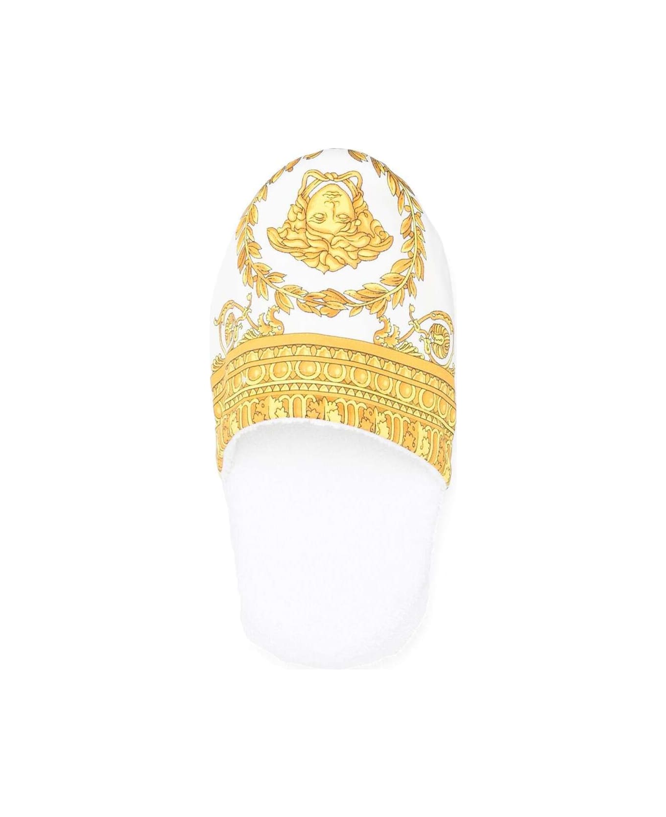 Versace Both Slides - White