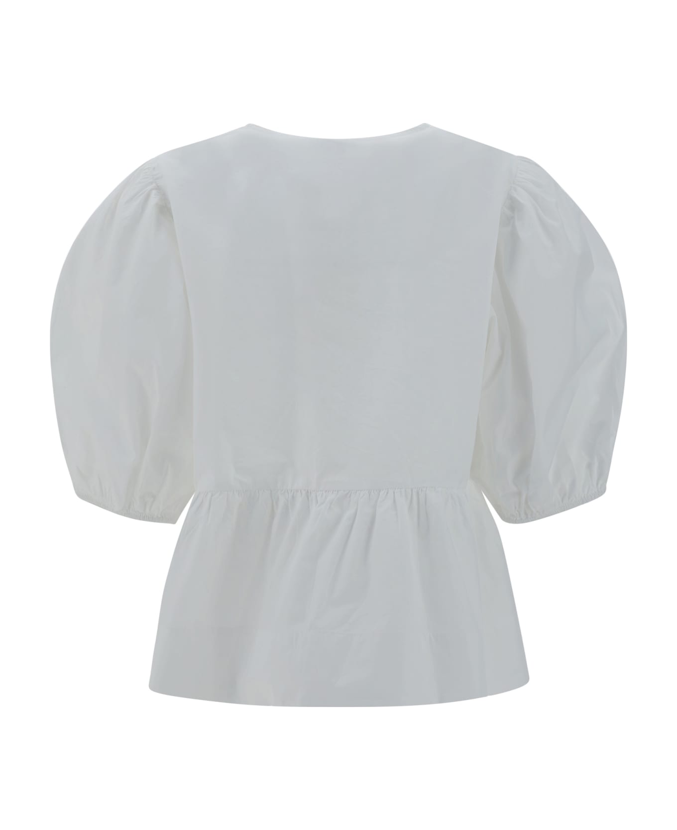 Ganni Blouse Shirt - White
