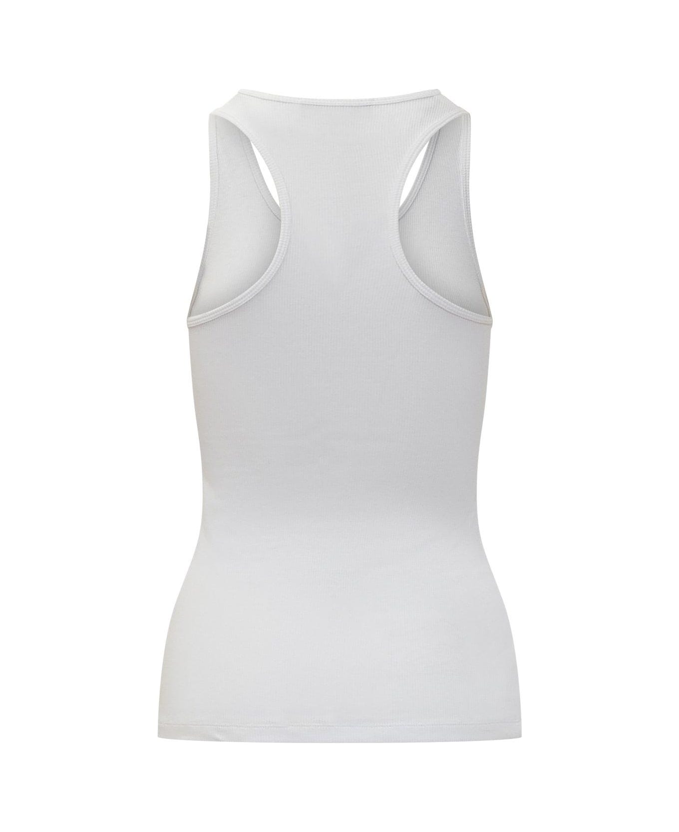 Stella McCartney Embellished Scoop-neck Tank Top - WHITE
