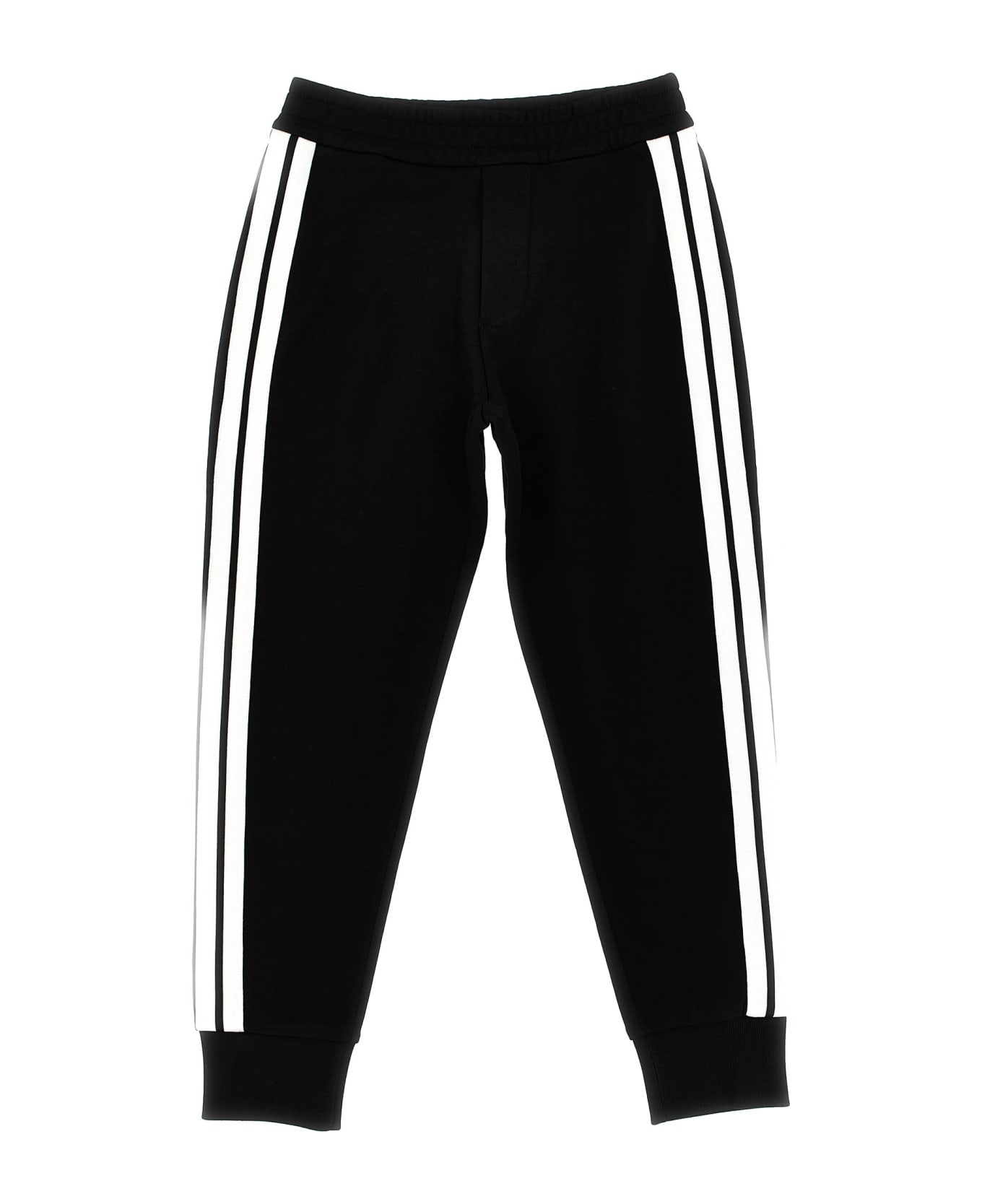 Moncler Hoodie + Joggers Tracksuit - White/Black