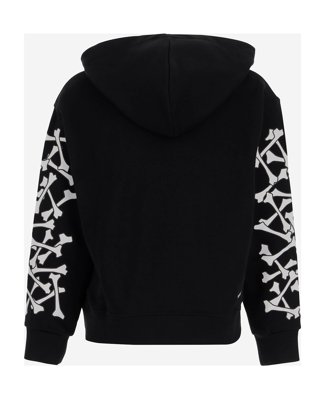 AMIRI Cotton Sweatshirt With Print And Logo - Black